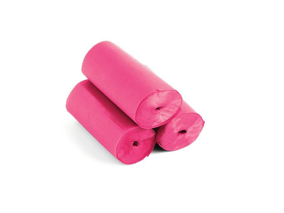 TCM Fx Konfetti Slowfall Streamer 10m x 5cm, 10x, verschiedene Farben erhältlich pink