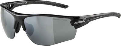 Alpina Sports Sportbrille, (1-St), ALPINA Unisex - Erwachsene, TRI-SCRAY 2.0 HR Sportbrille black