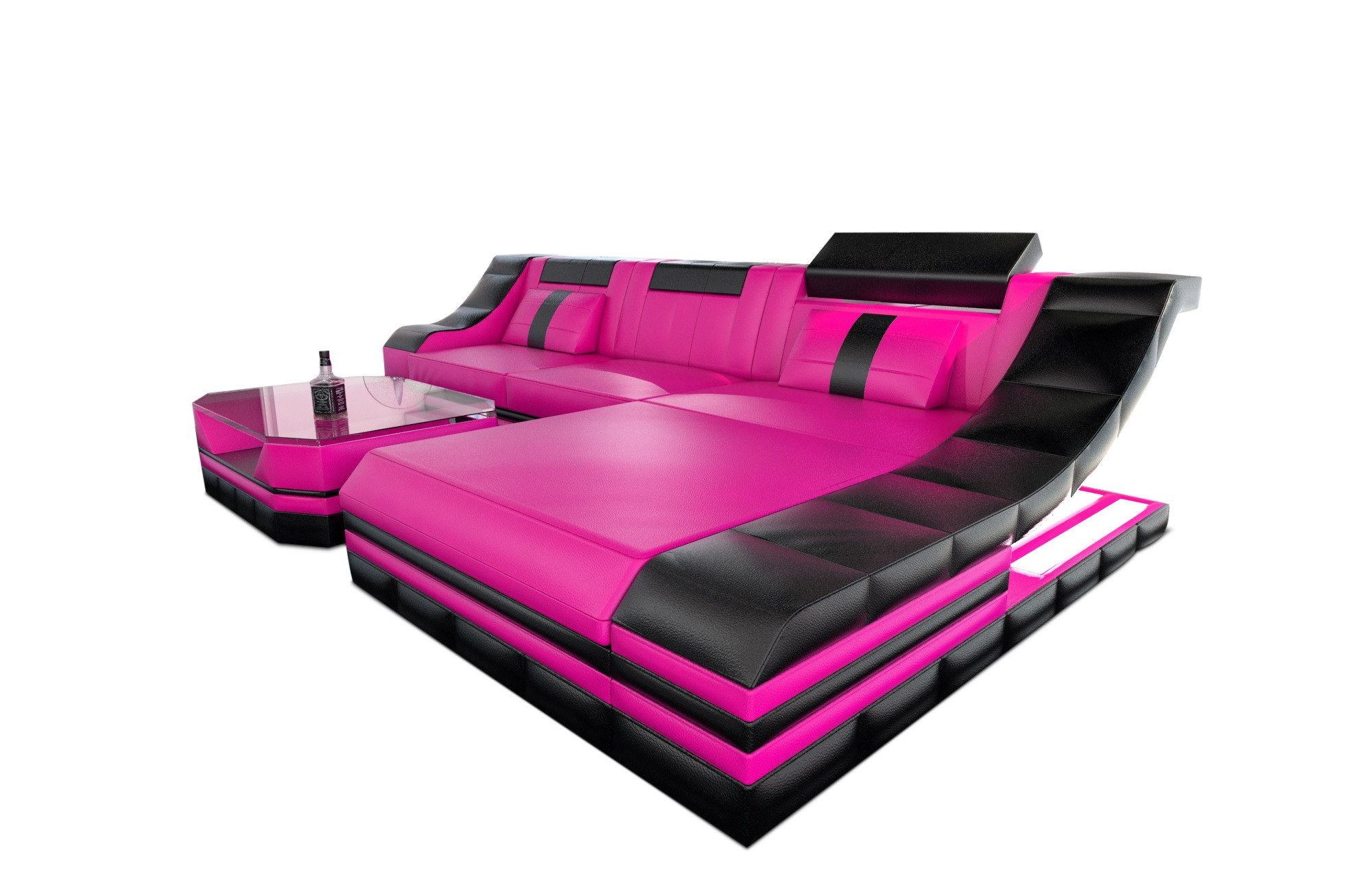 Sofa Dreams Ecksofa Ledercouch Sofa Leder günstig online kaufen