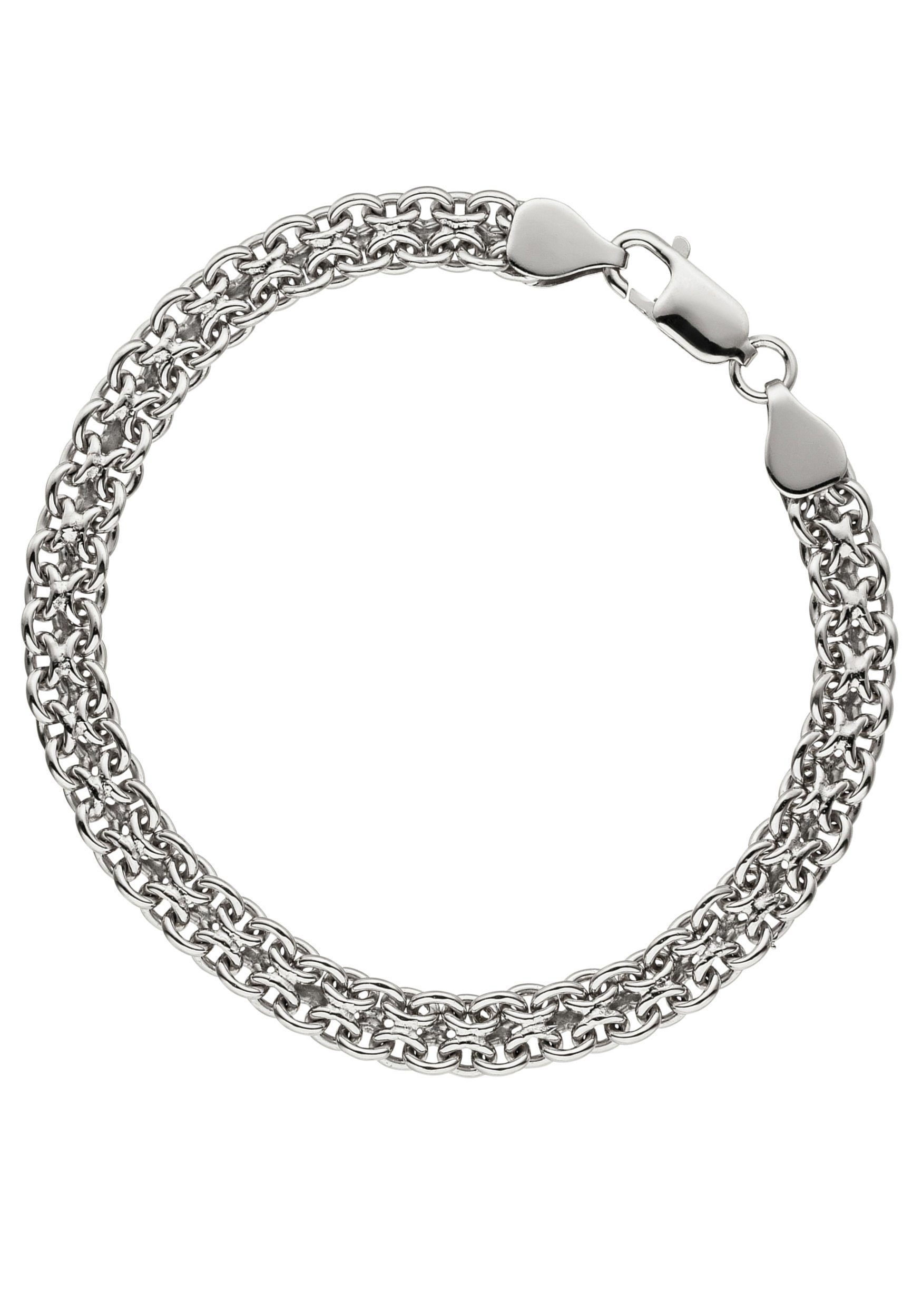 Damen Schmuck JOBO Silberarmband Armband, 925 Silber 19 cm