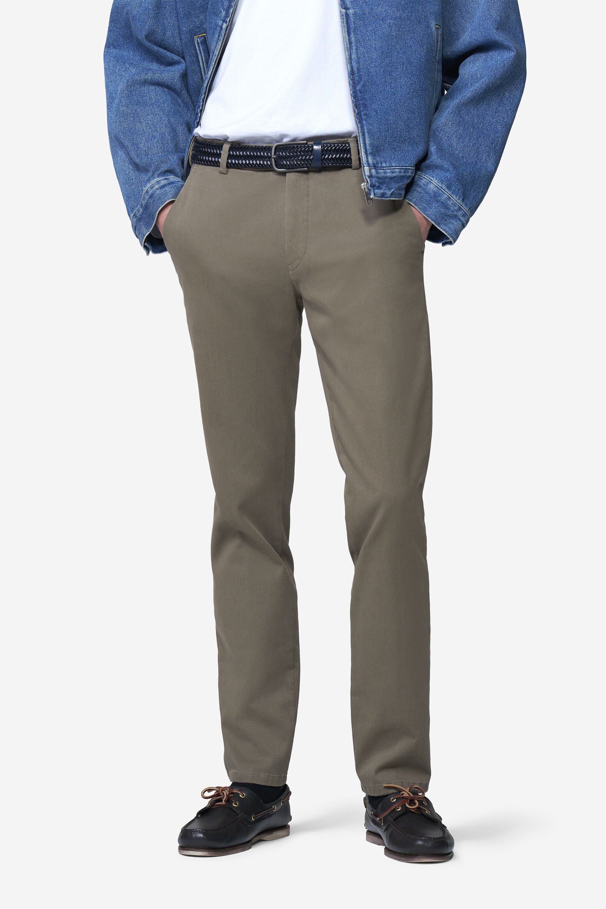 MEYER Chinos Bonn 2-8616 aus Luxus Twill