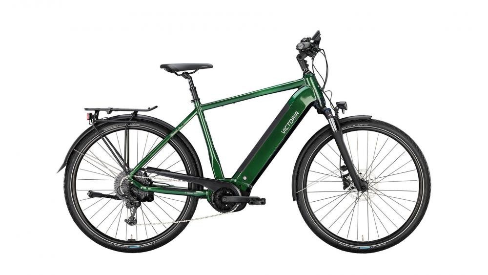 Victoria E-Bike VICTORIA Elektro-Trekkingrad "TRESALO 12" (1), Diamant, 28", emerald