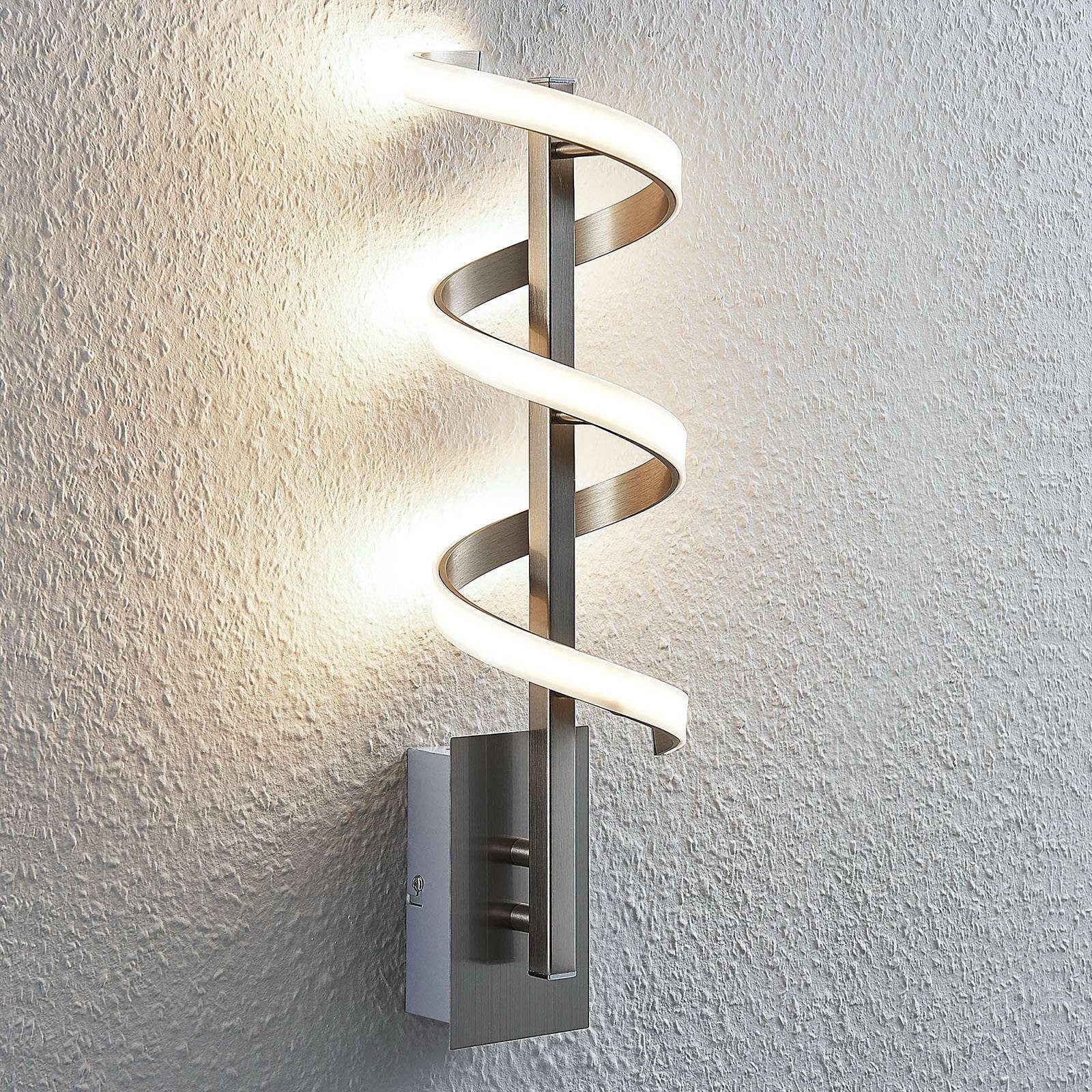 Lindby LED Wandleuchte Pierre, LED-Leuchtmittel fest günstig online kaufen