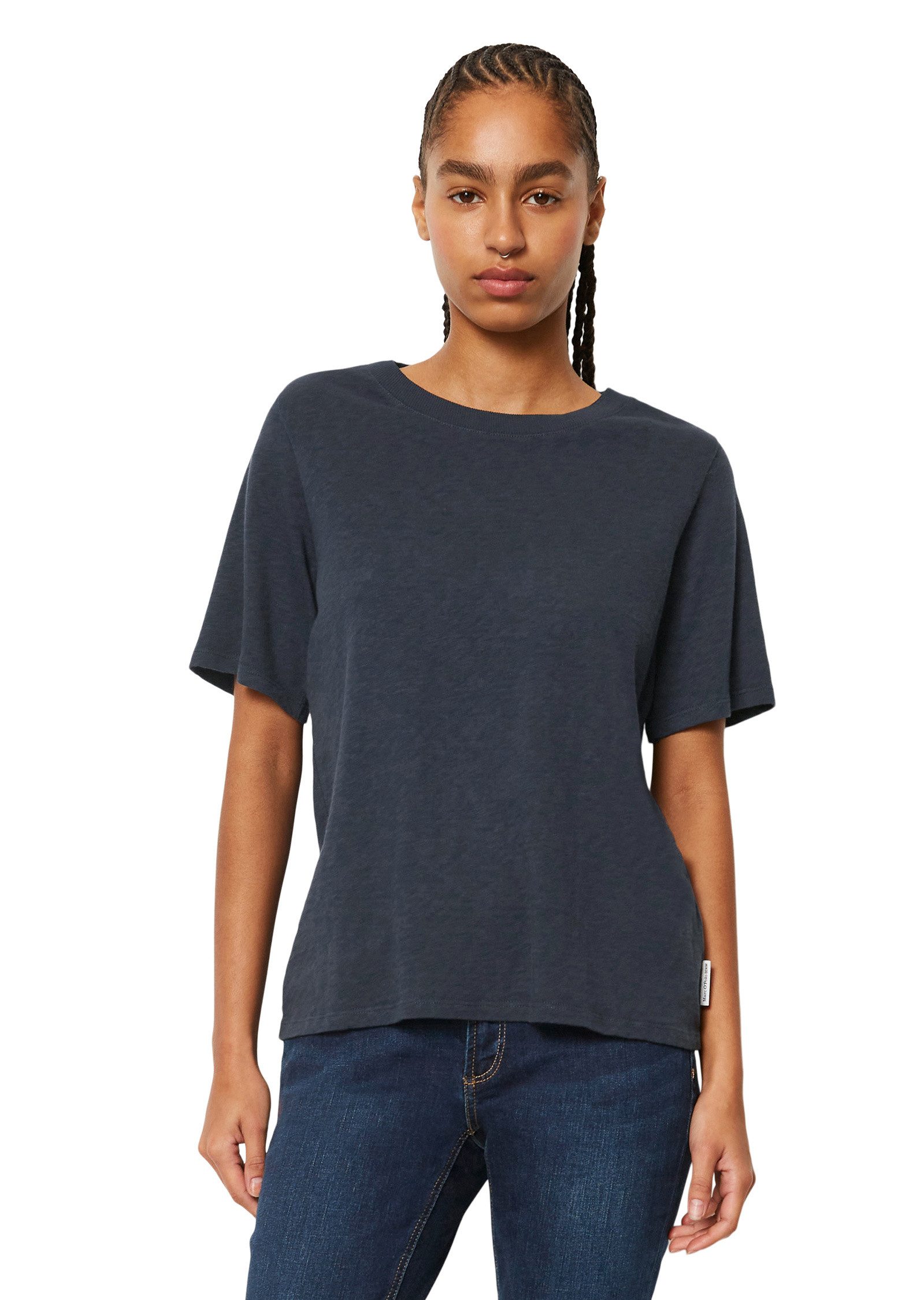 Marc O'Polo DENIM T-Shirt aus softer Bio-Baumwolle