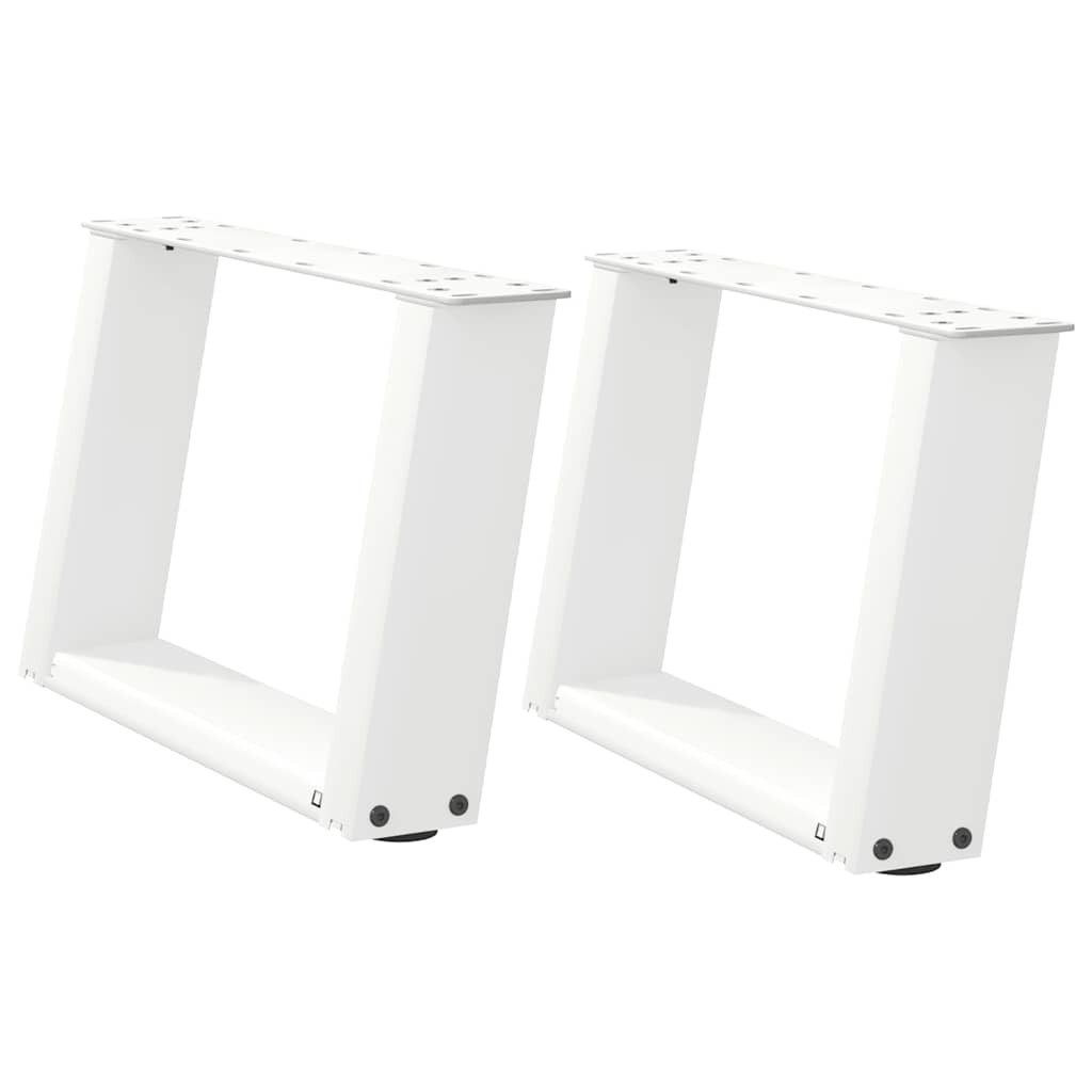 vidaXL Tischbein Couchtischbeine U-Form 2 Stk. günstig online kaufen