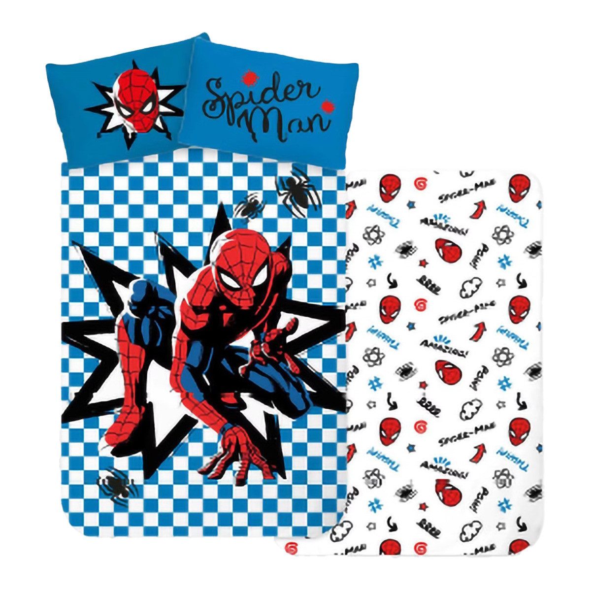 Kinderbettwäsche Spiderman Unisex Kinder