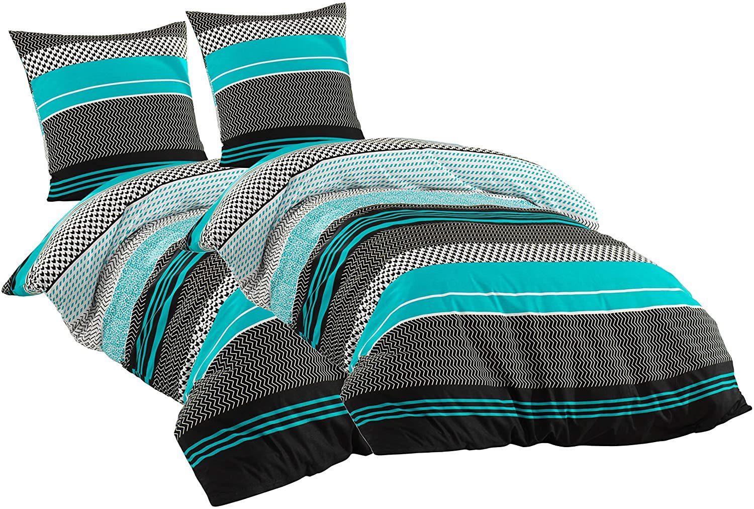 Sentidos Bettwäsche Sentidos Bettwäsche-Set 4teilig Renforce Baumwolle, Renforcé Baumwolle, 4 teilig