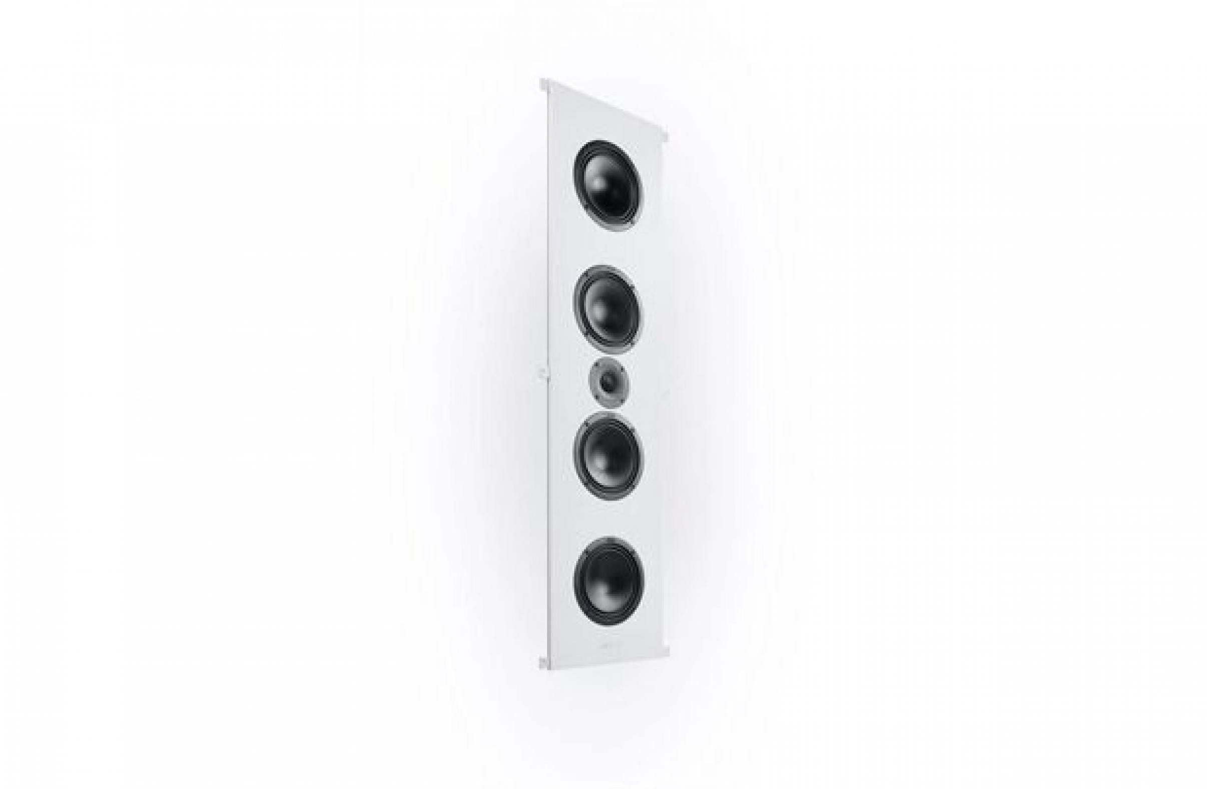 CANTON Atelier OnWall 11 weiss seidenmatt Einbaulautsprecher (Keiner, 140.0 W, 3-Wege-System, flaches Design (10 cm), High-End Klang)