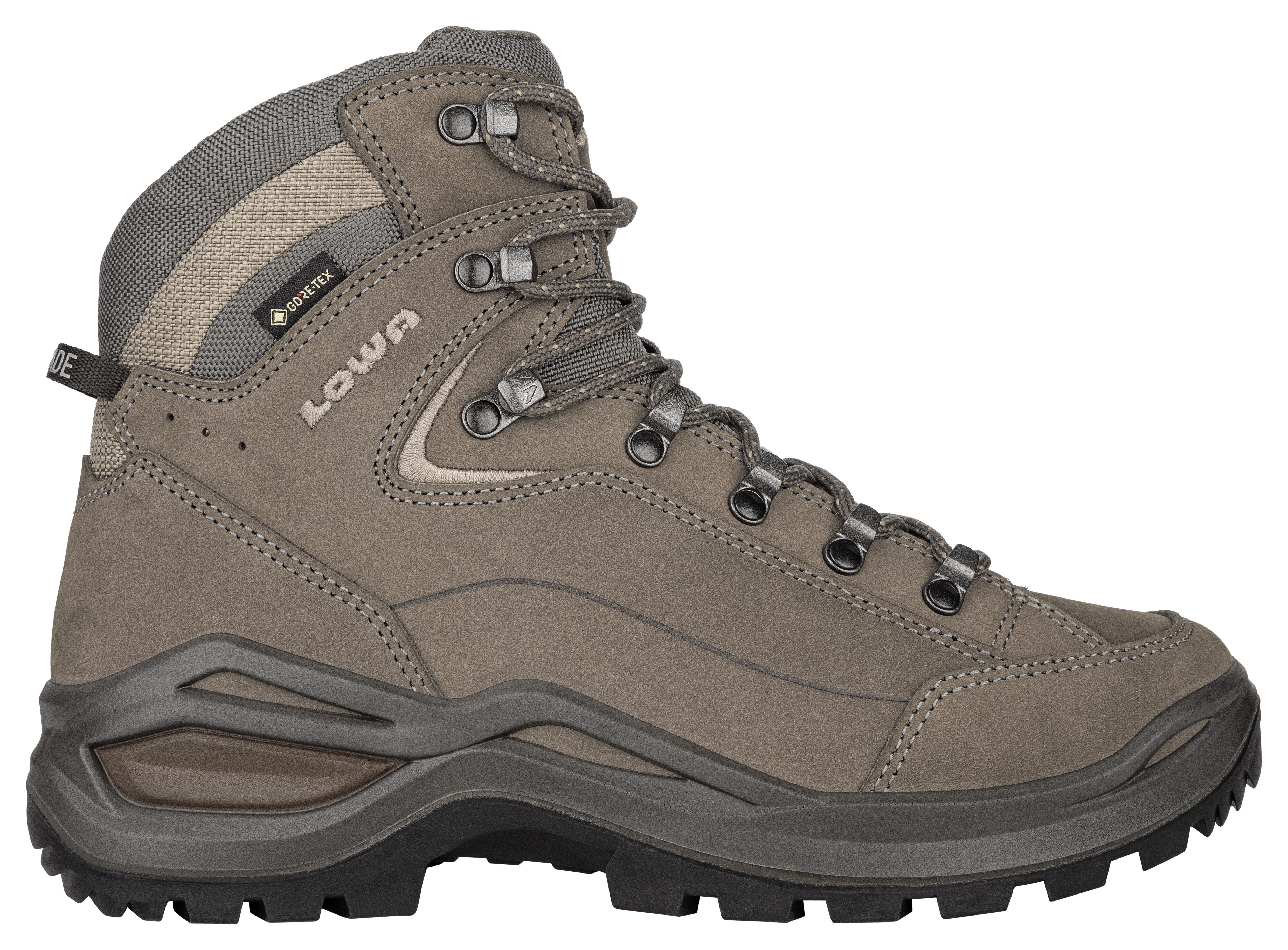 Lowa RENEGADE EVO GORE-TEX® MID Ws Wanderschuh wasserdicht dank Gore-Tex Membrane, mit Vibram Sohle
