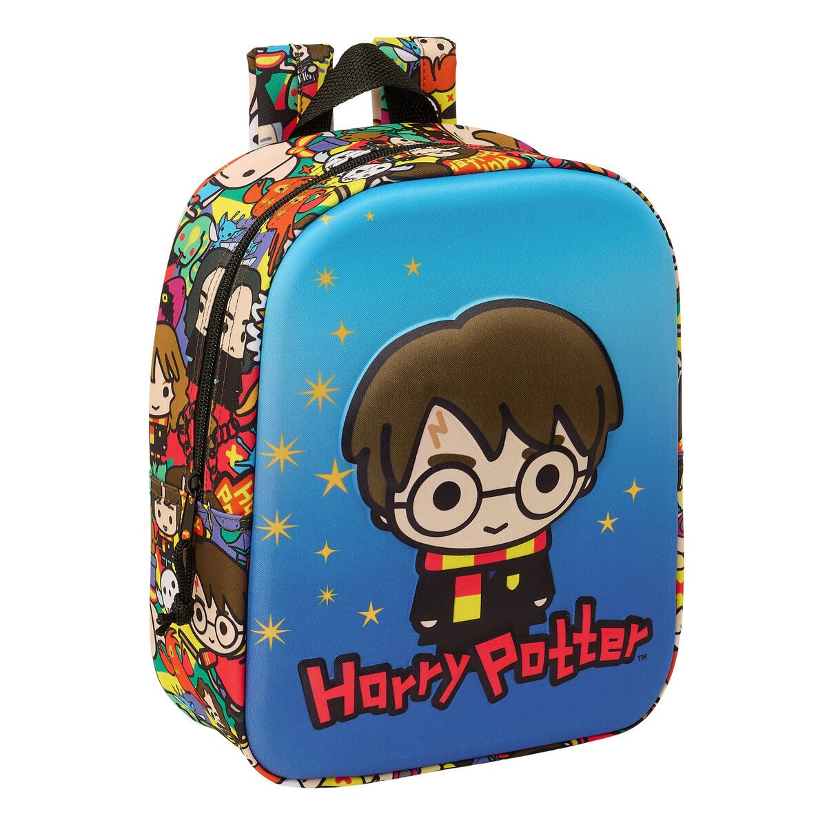 Harry Potter Kinderrucksack Kinderrucksack Kindergartentasche Rucksack Harry Potter Blau Bunt 22x2