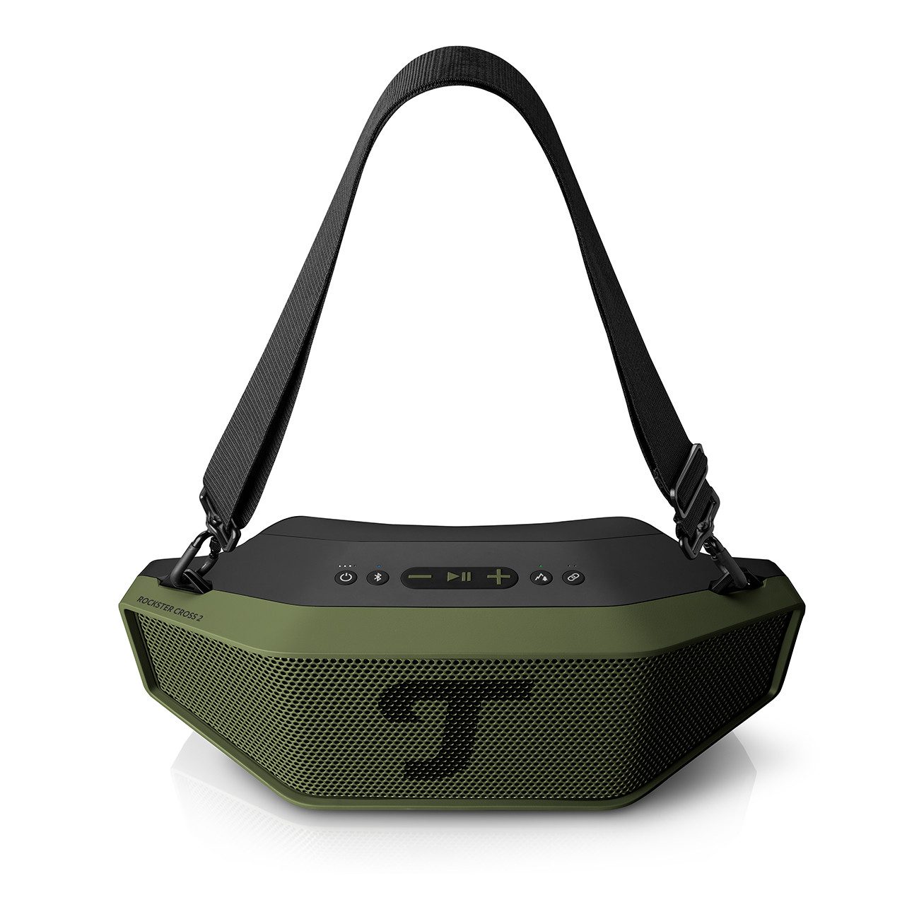 Teufel ROCKSTER CROSS 2 Wireless Lautsprecher (Bluetooth, 39 W, IPX5-Norm, Bluetooth Multipoint)