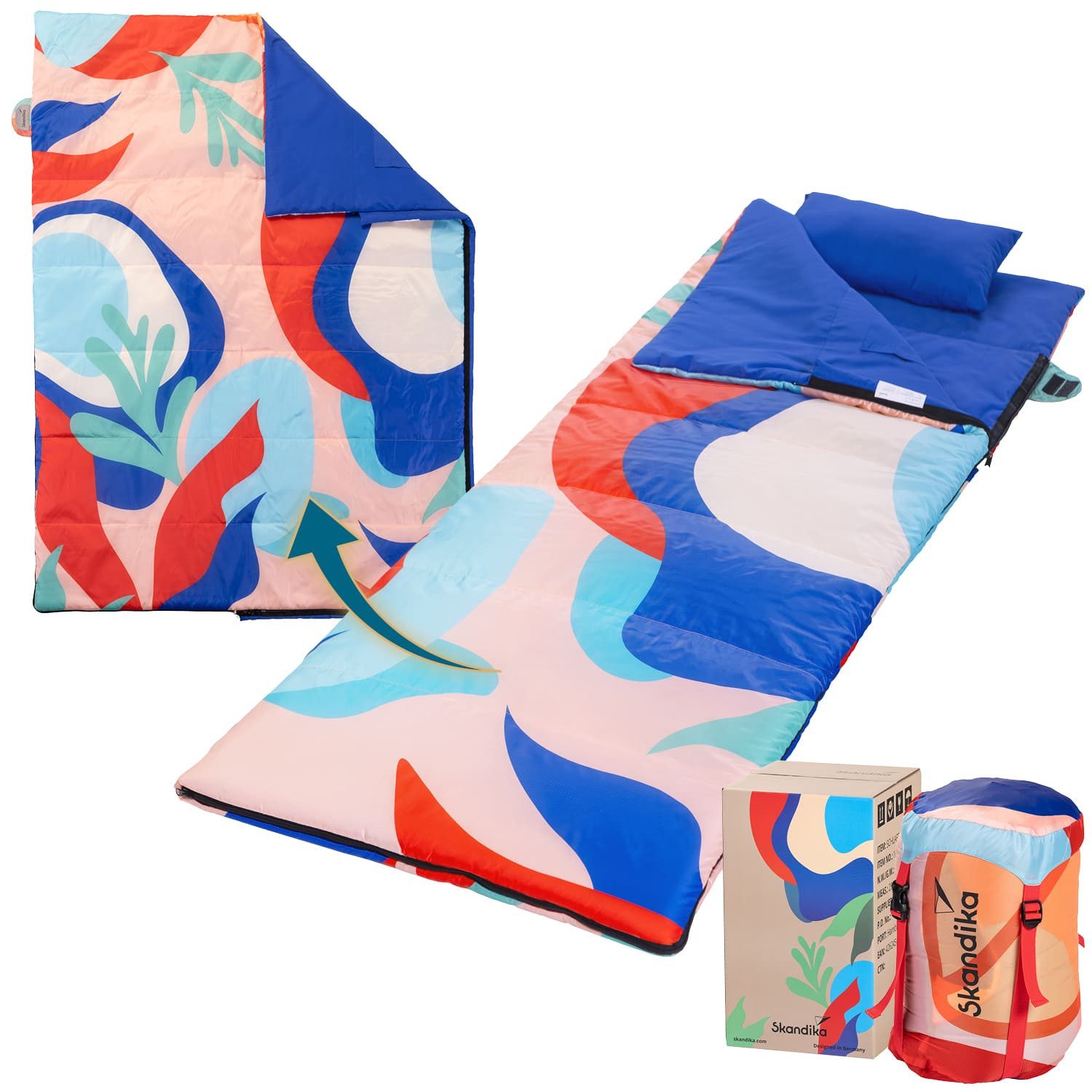 Deckenschlafsack Sovro 220 Coralflame