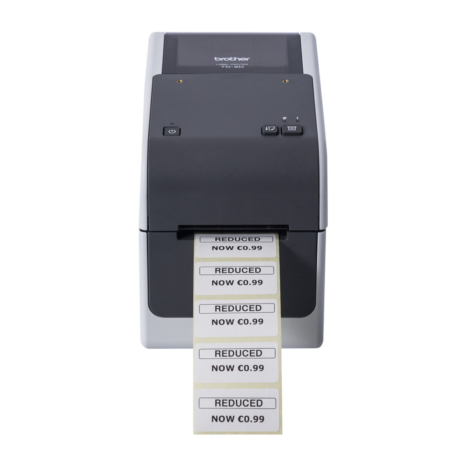 Brother TD-2320D203 - Etiketten-/Belegdrucker - s/w - Thermodirekt - Rolle (6, Laserdrucker