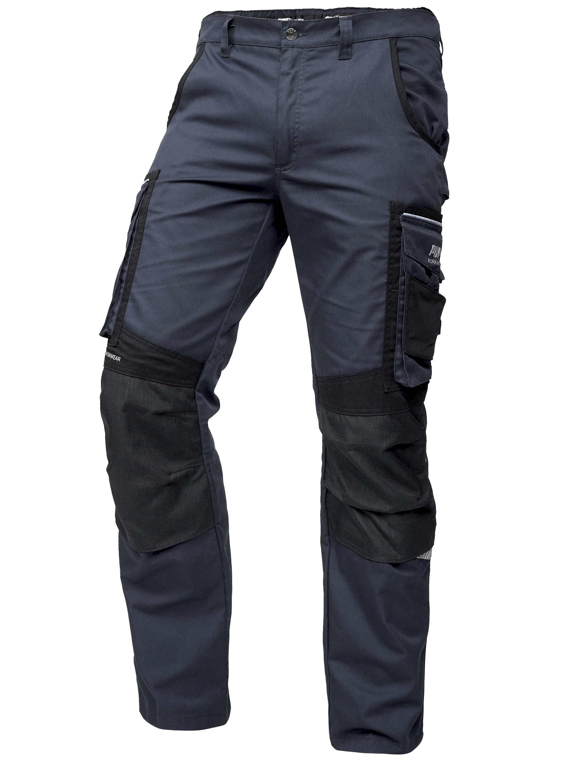 PUMA Workwear Arbeitsbundhose PRECISION X Arbeitshose für Herren - Verstärkte Kniepartien mit vielen Taschen - für Handwerk, Produktion und Baugewerbe