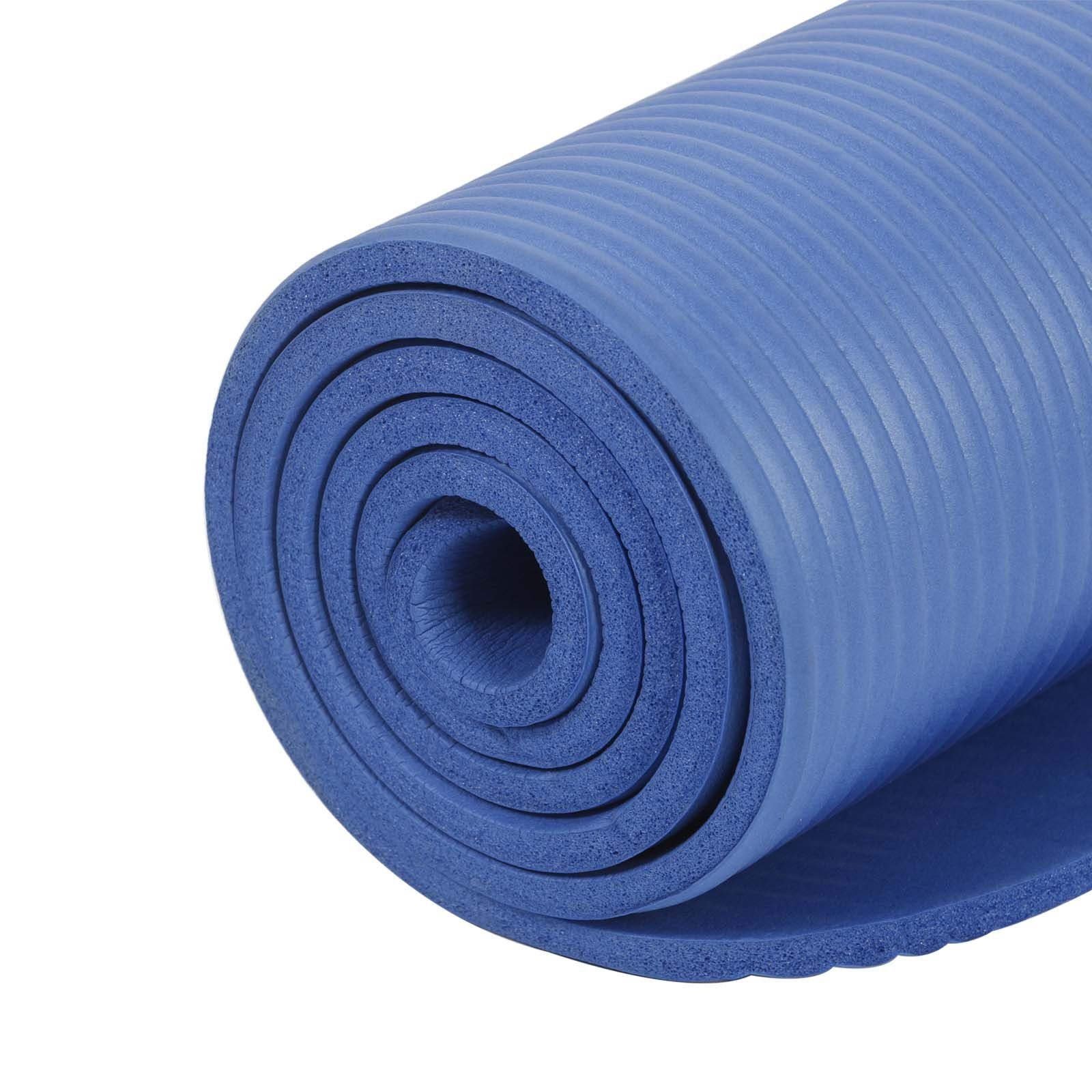 HAC24 Yogamatte Gymnastikmatte 190cm x 60cm x 1cm, inkl. Tragegurt-System – Bild 3 von 4