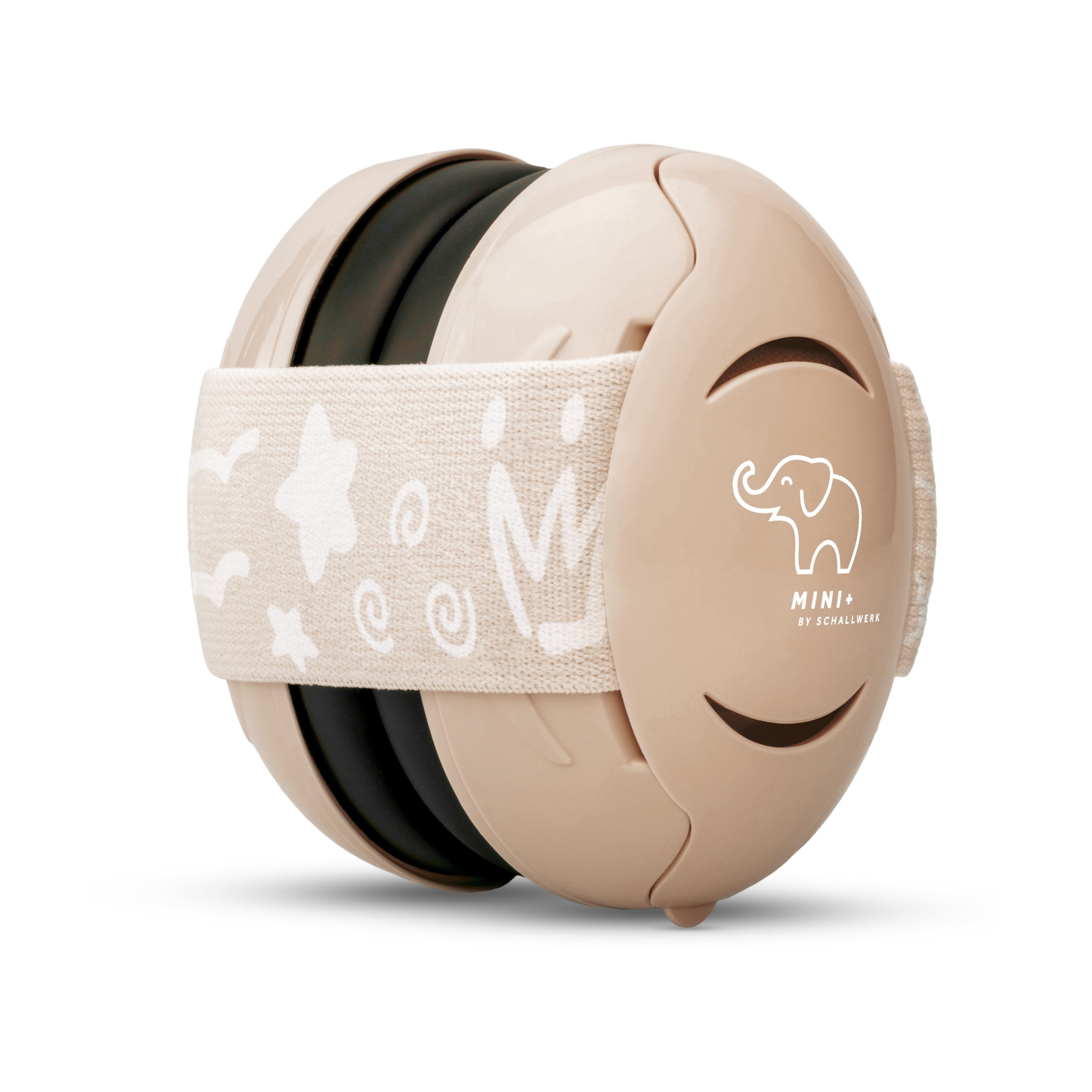 Schallwerk Kapselgehörschutz Schallwerk® Mini+ Gehörschutz für Kinder – Kapselgehörschutz Kleinkind Coffee