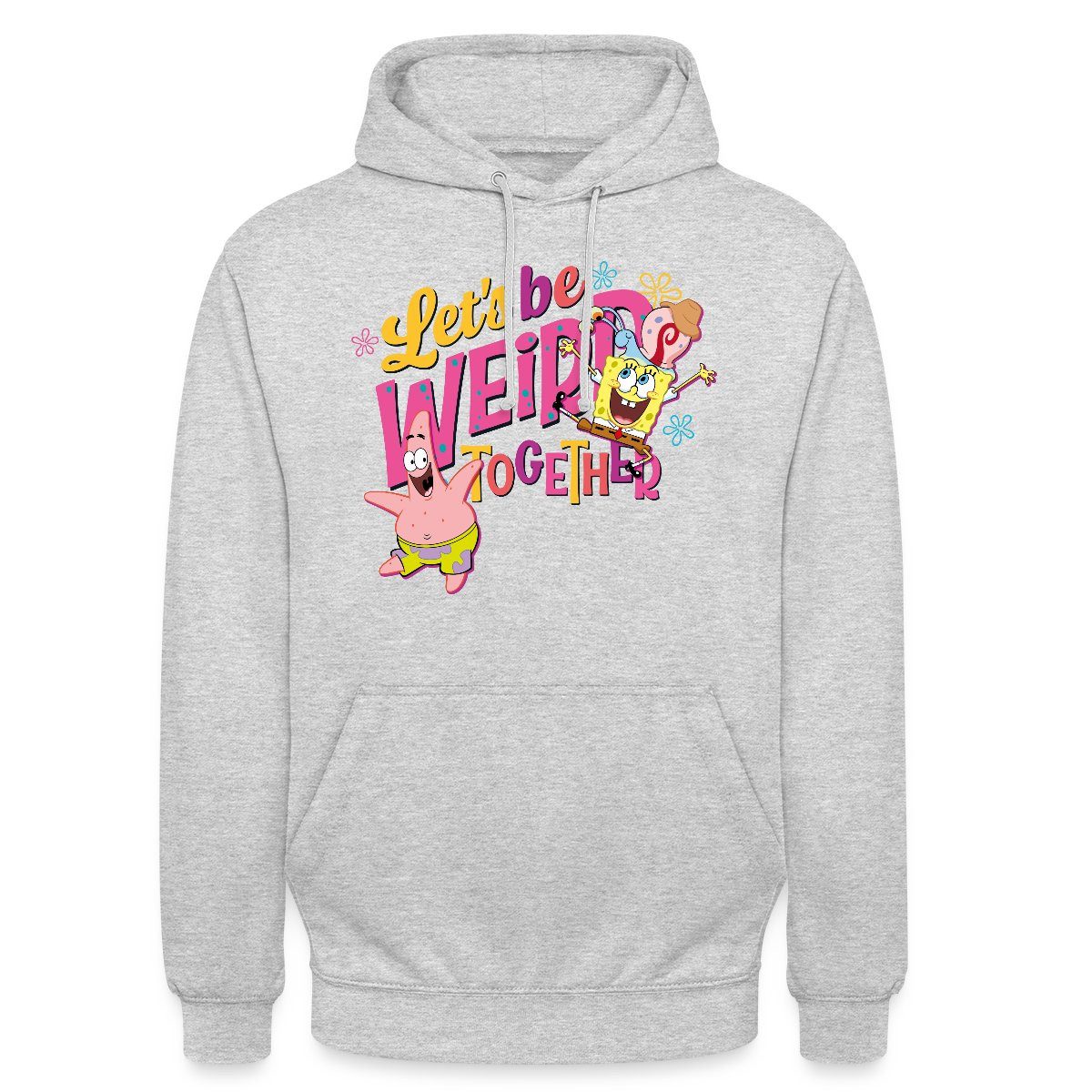 Hoodie SpongeBob Schwammkopf Patrick Gary Freundschaft Unisex Hoodie