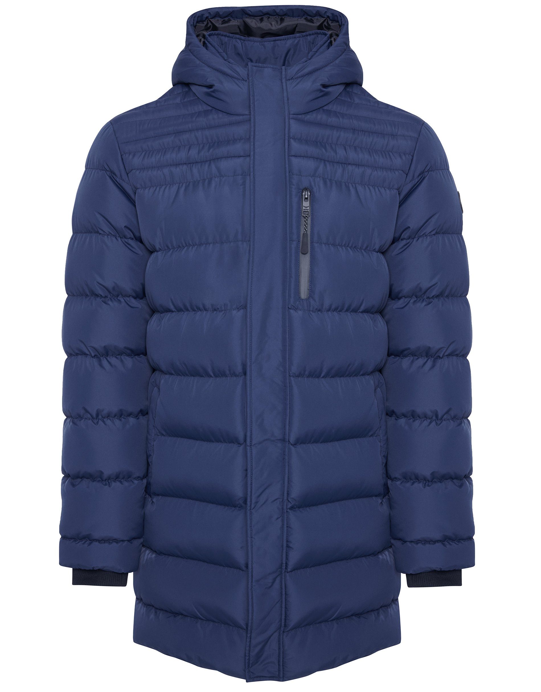 Jacket Navy- Pike Threadbare Wintermantel THB marineblau