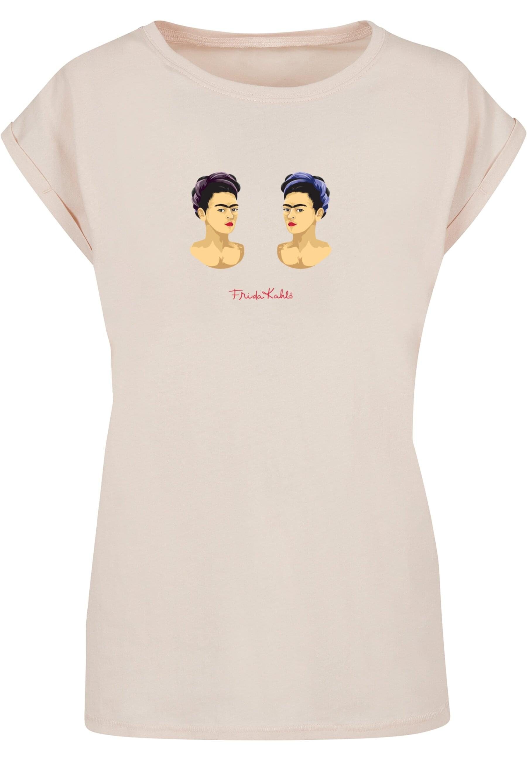 Merchcode T-Shirt Damen Ladies Frida Kahlo - The Two Fridas Extended  Shoulder Tee (1-tlg)