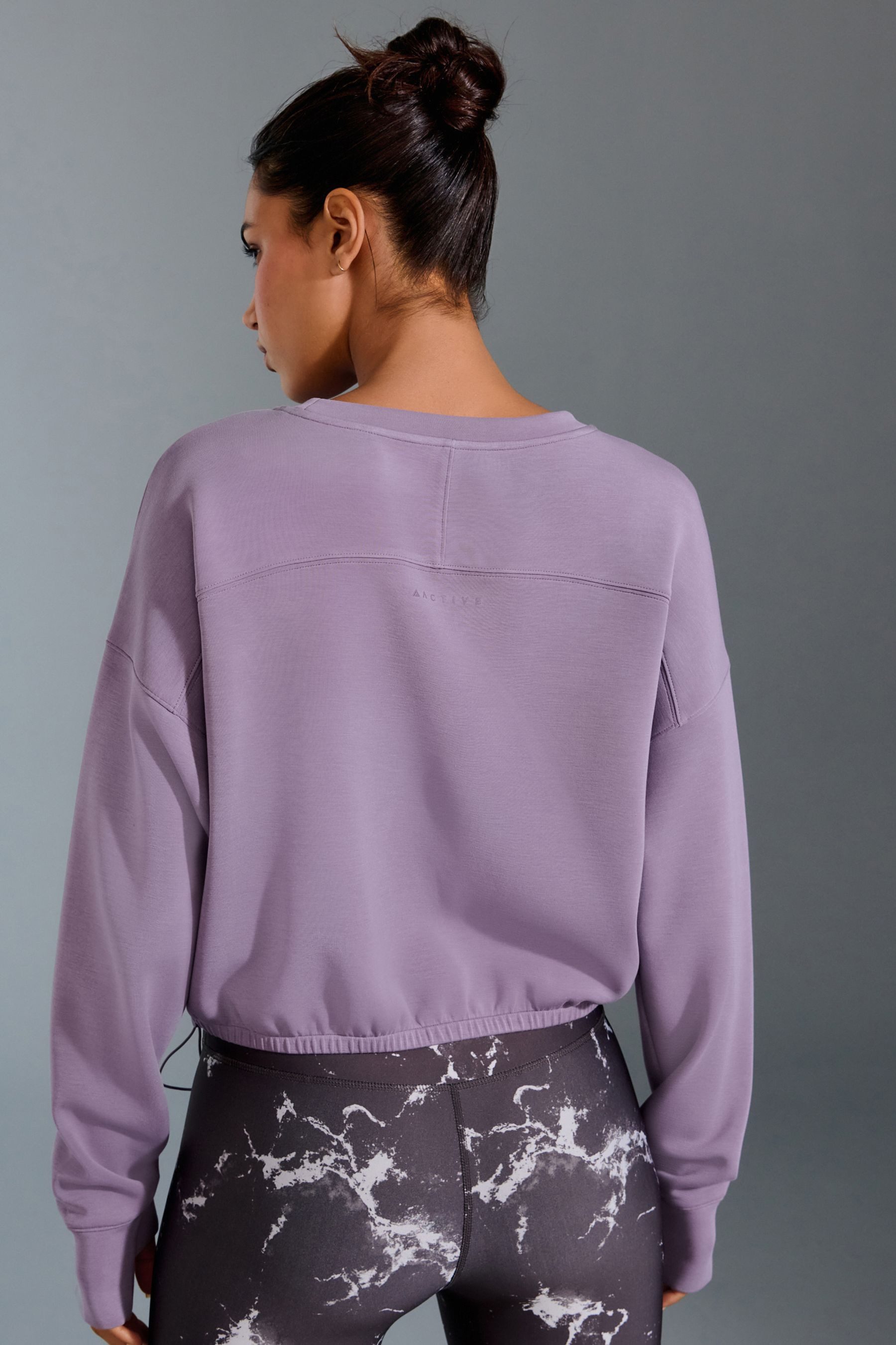 Next Sweater Pullover aus Modalgemisch mit Seitenrüschen (1-tlg) günstig online kaufen