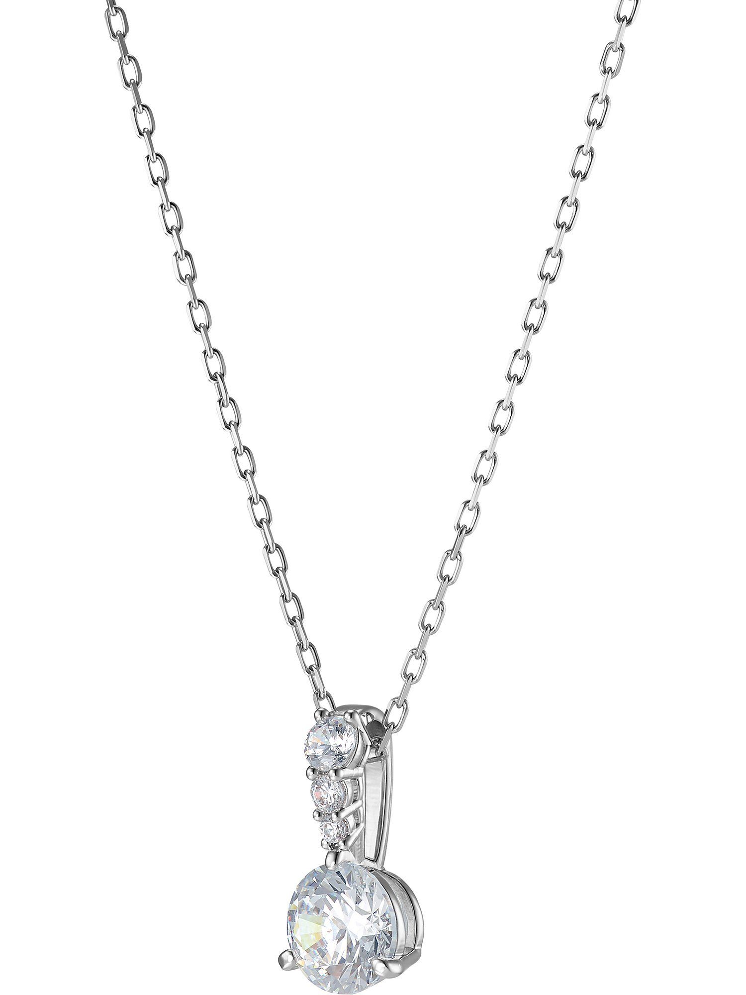 Swarovski Collier Swarovski Damen-Kette Metall Swarovski-Kristall günstig online kaufen