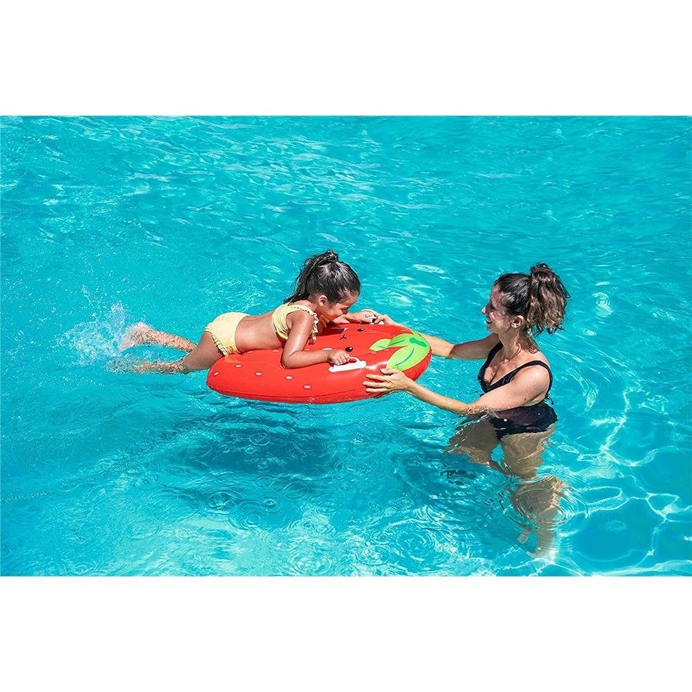Bestway Luftmatratze Wellenreiter Freche Früchtchen, für Kinder, 84 x 56 cm, Fruchtform