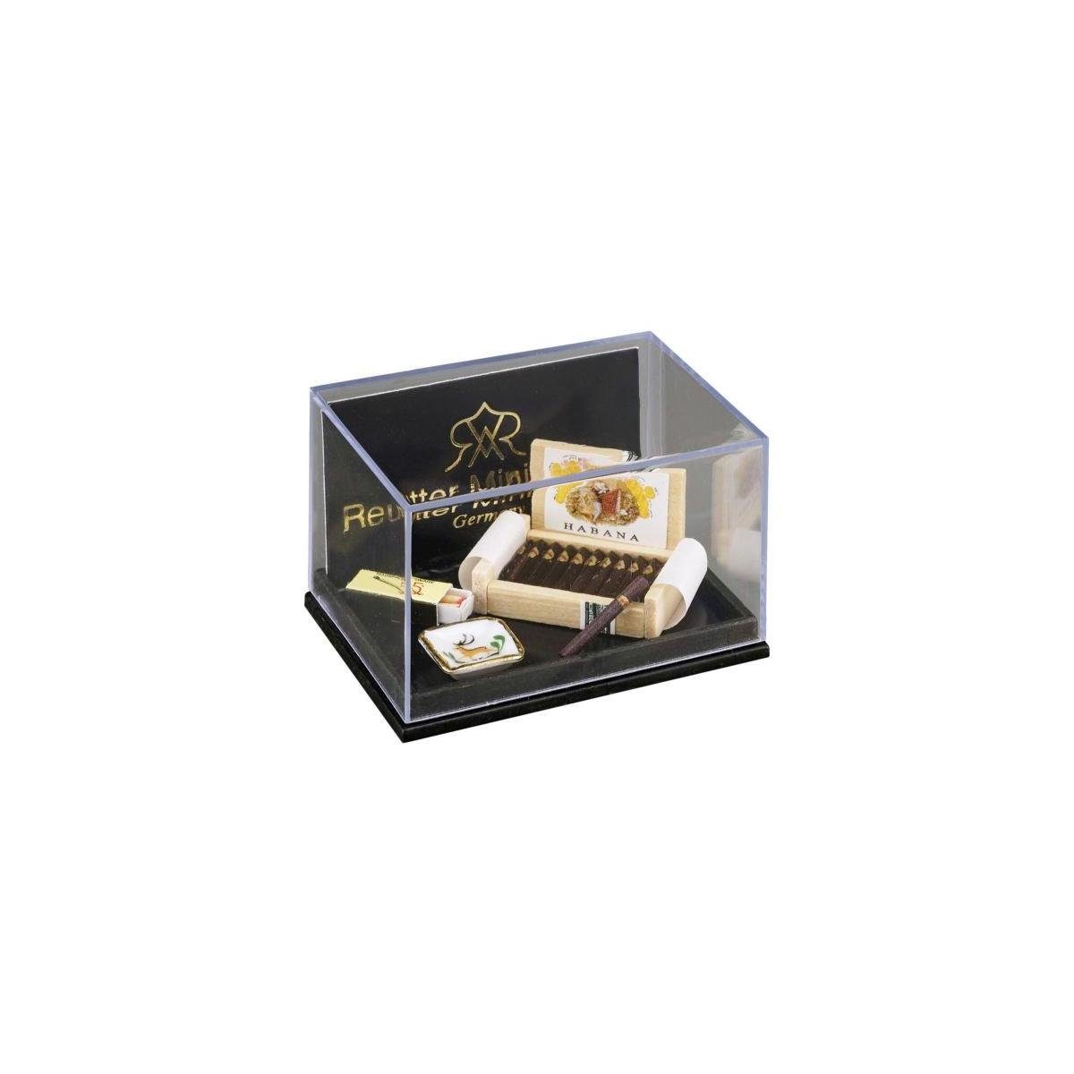 Porzellan - Zigarrengenuss Miniatur, Dekofigur 001.455/5 Reutter