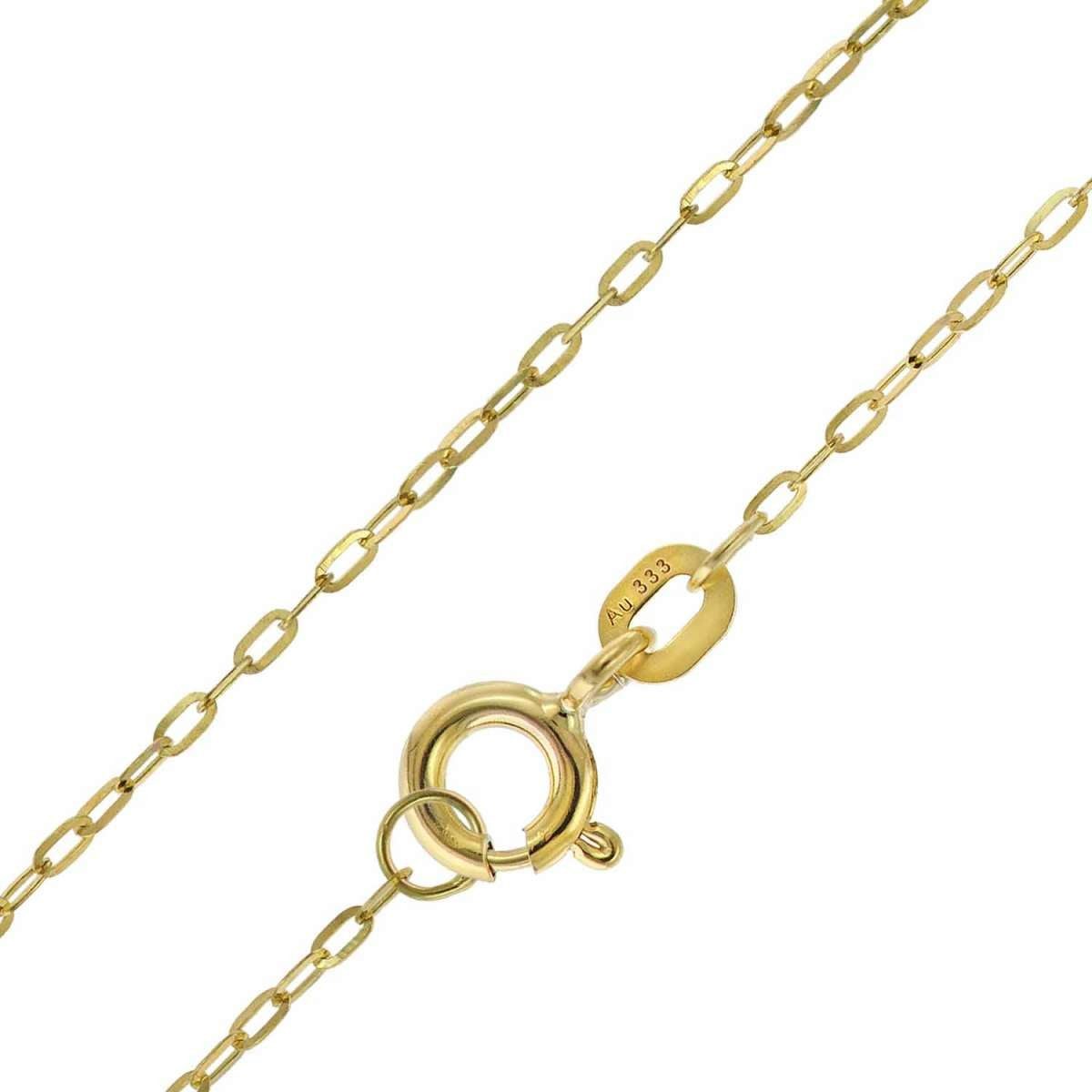trendor Panzerkette 68918, für Anhänger Gold 333 / 8K Flachanker-Kette 1,1 mm