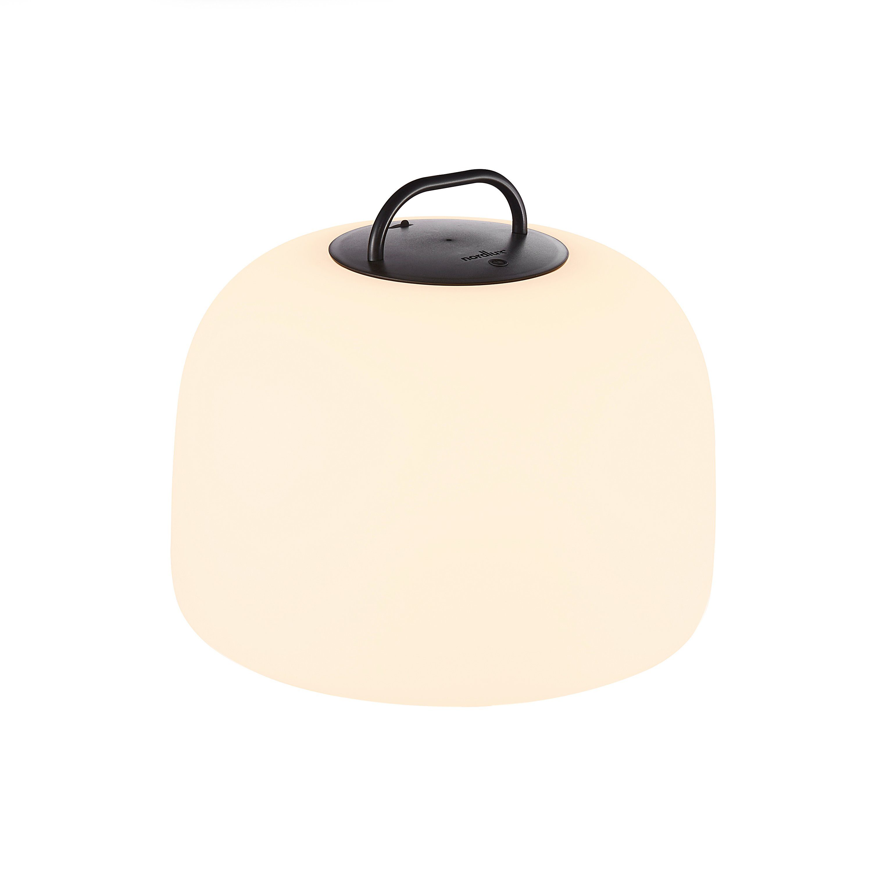 Nordlux LED Stehlampe Kettle, integrierter Fuß inkl. und Außen Dimmfunktion, LED, mit Warmweiß, integriert, Batterie, USB-Anschluss Dimmer, Eichen Dimmer, Innen, fest LED Ladefunktion