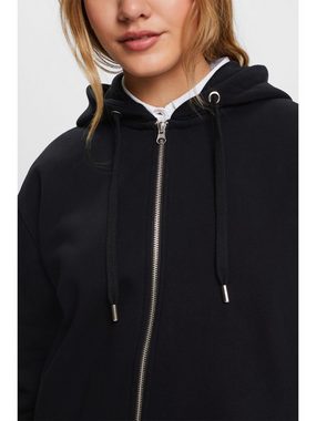 Esprit Sweatshirt Recycelt: Oversize Hoodie mit Reißverschluss (1-tlg)