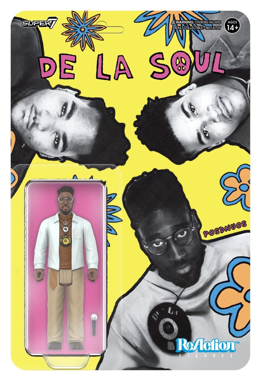 Super7 Actionfigur De La Soul ReAction Actionfigur Wave 01 Kelvin "Posdnuos" Mercer (Me