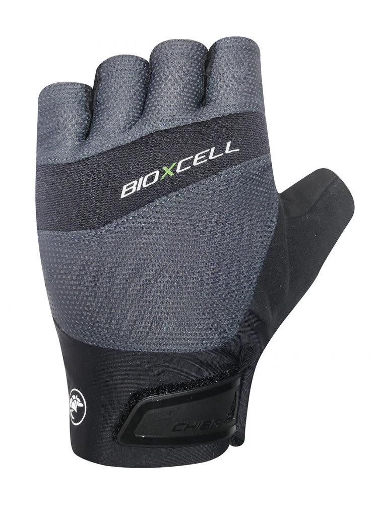 Chiba Fahrradhandschuhe CHIBA BioXCell Pro - Radhandschuhe L dunkelgrau mit BioXCell-Polsterun