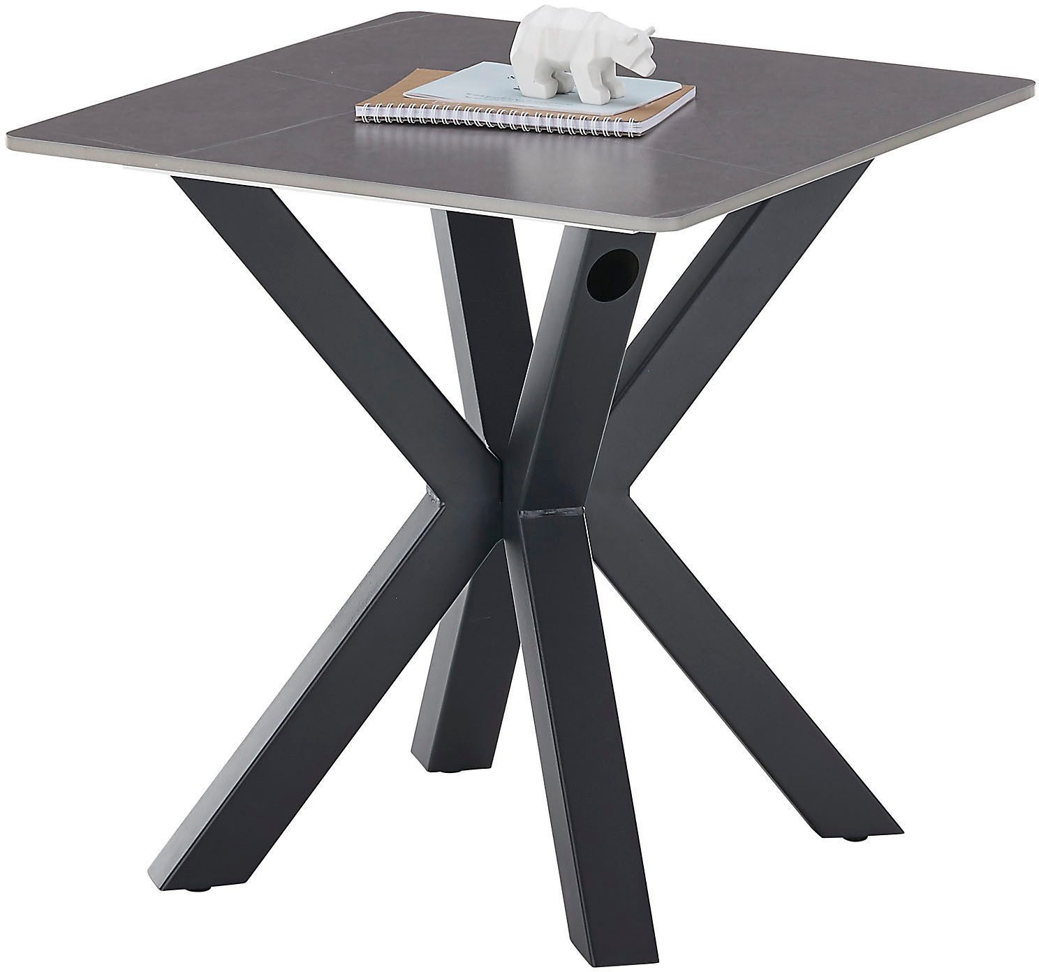 Stolkom Sp.z.o.o. Couchtisch Janin, Grau Keramik, günstig online kaufen