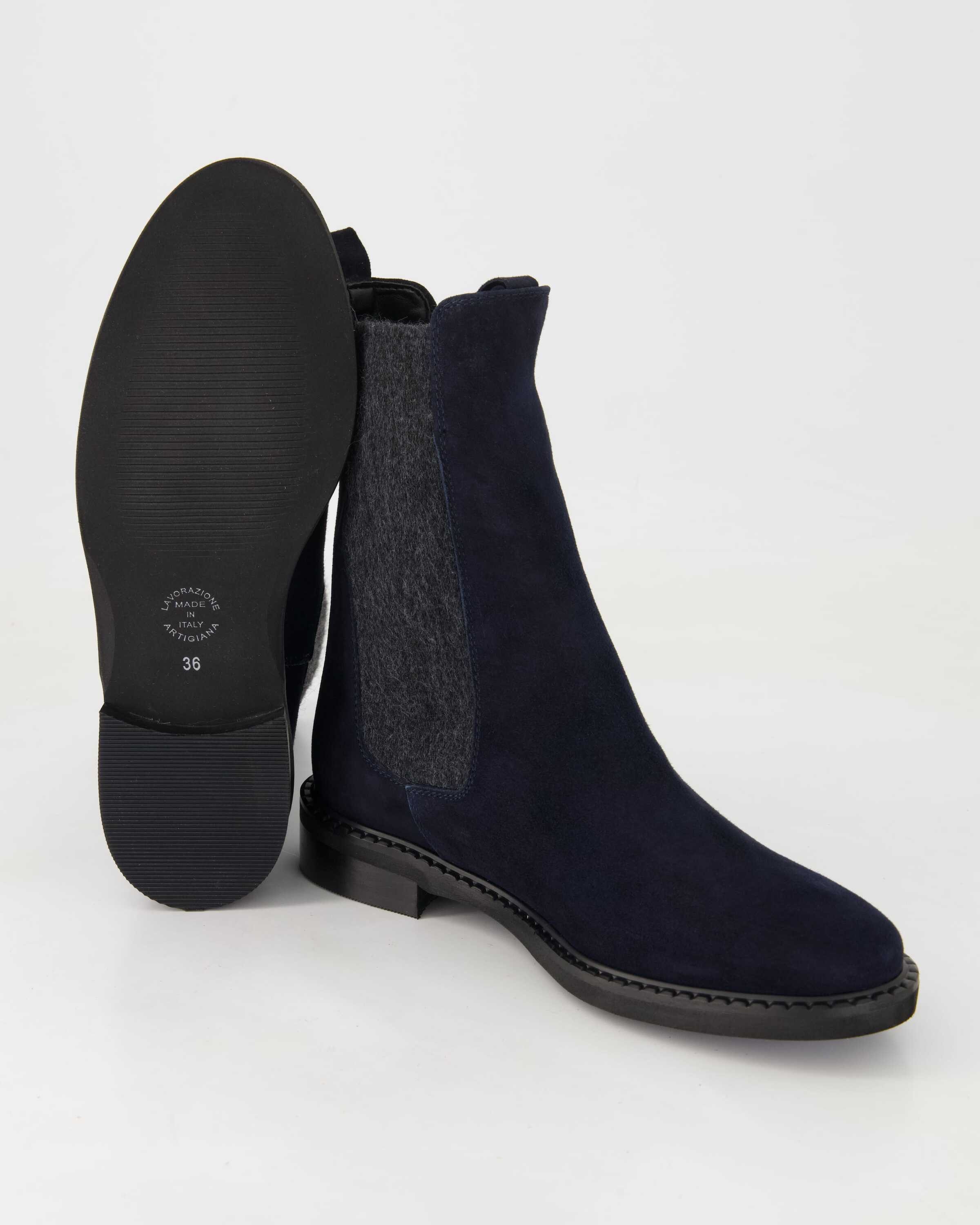 George Watts Elga Chelseaboots Obermaterial: Leder
