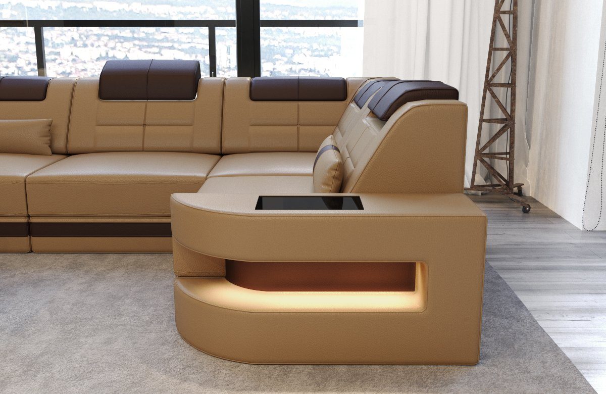 Sofa Dreams Ecksofa Leder Sofa Ledercouch günstig online kaufen