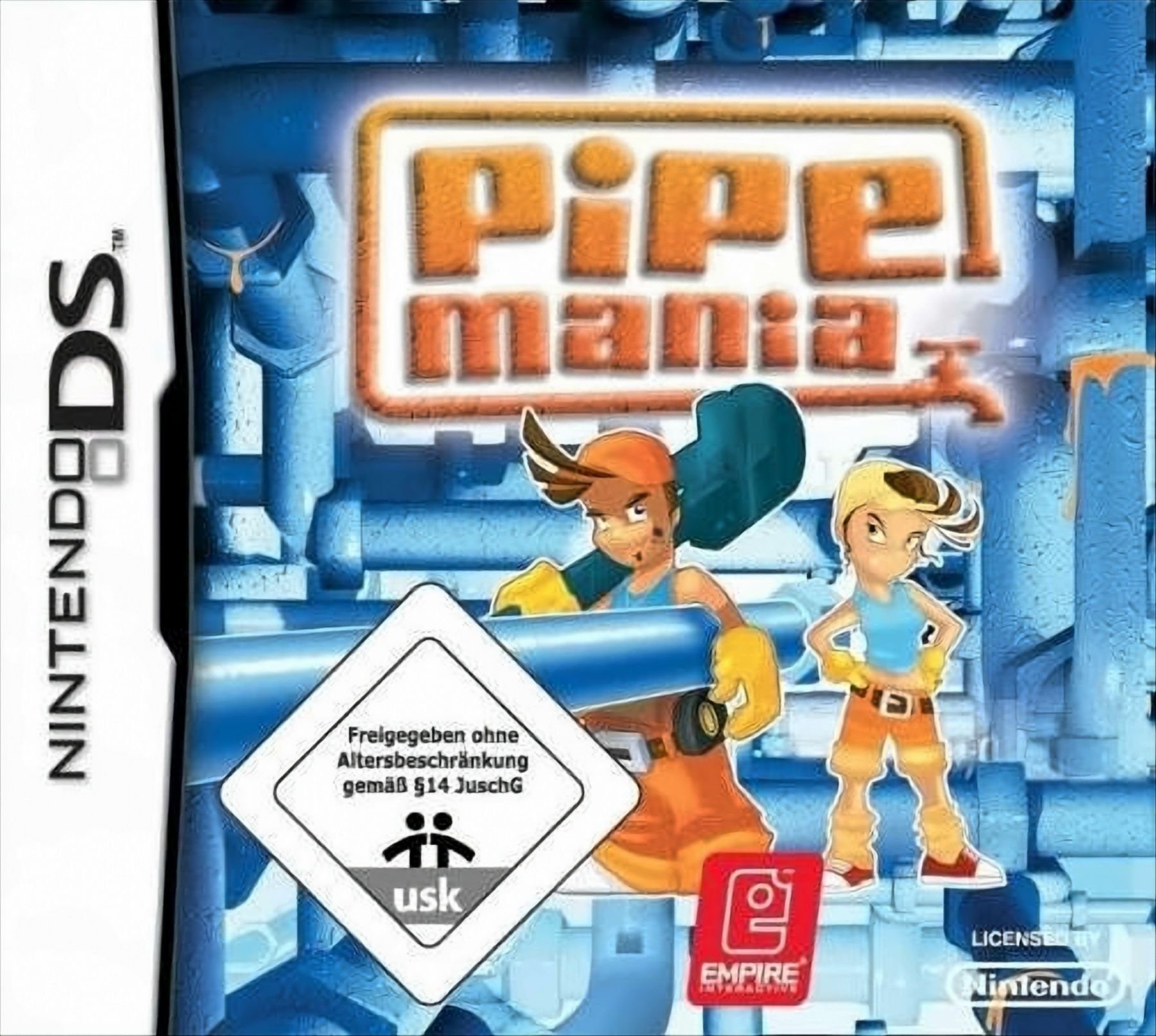 Pipe Mania Nintendo DS
