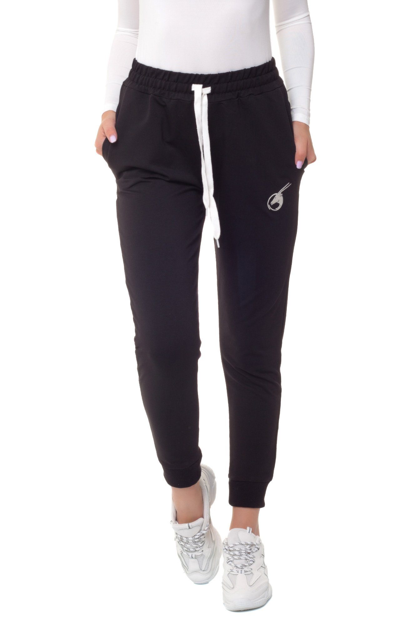 Baggy Jogginghose Für Mädchen - Bequeme Baumwoll-Sweatpants Mit Taschen