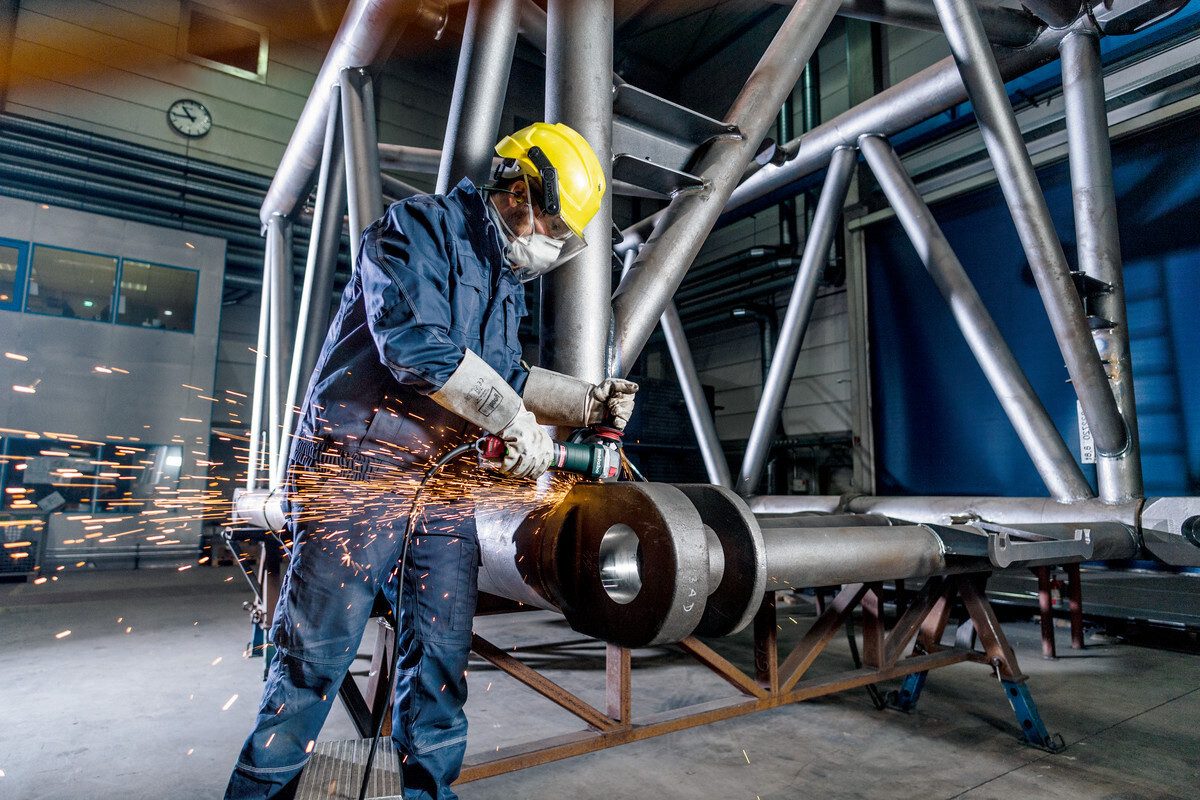 metabo Winkelschleifer WEPBA 20-150 Quick, max. 9600 U/min, DS BL im Karton