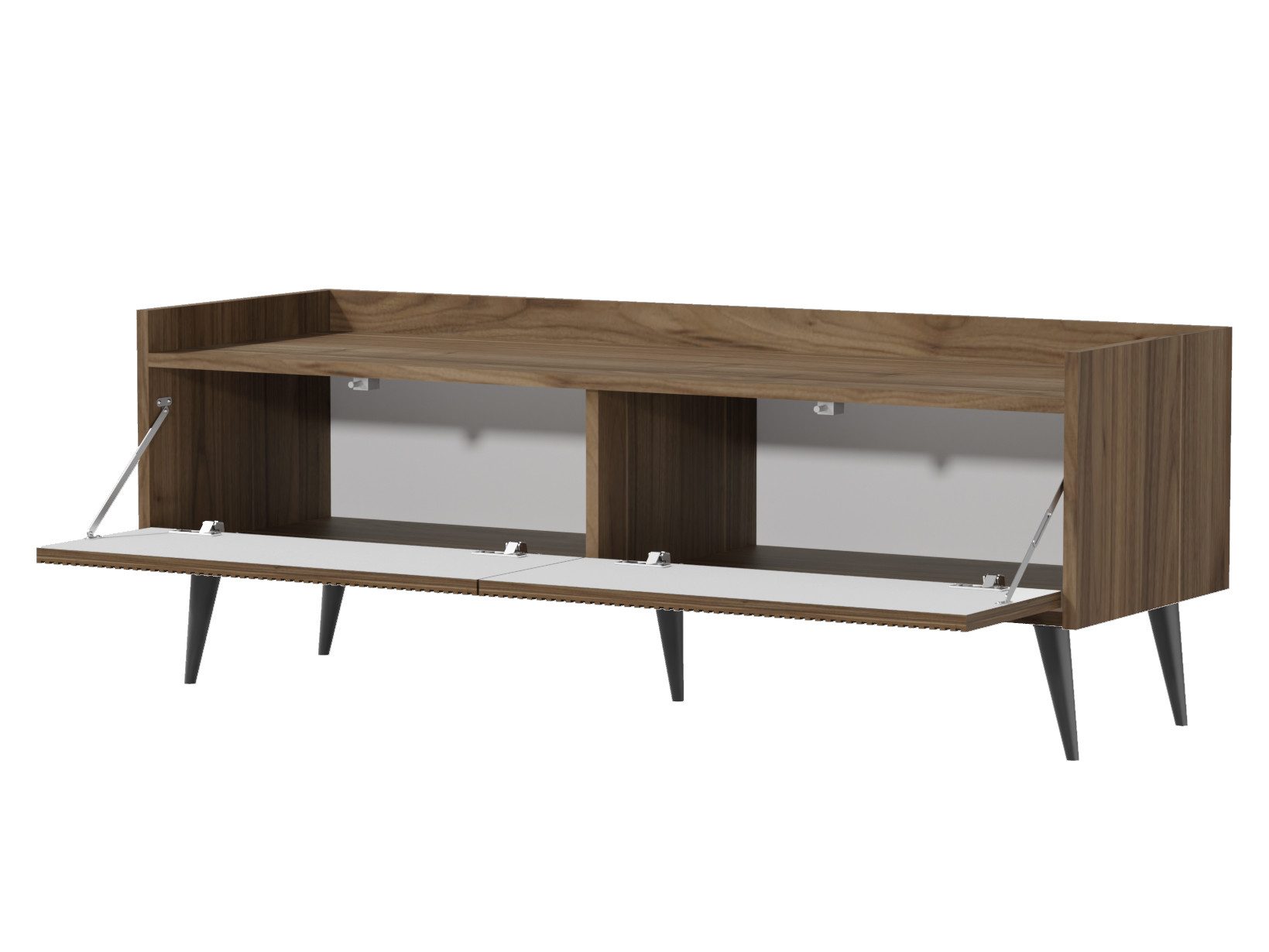 Compleo TV-Schrank klein, Breite: 121 cm, Japandi design, TV-Kommode modern günstig online kaufen