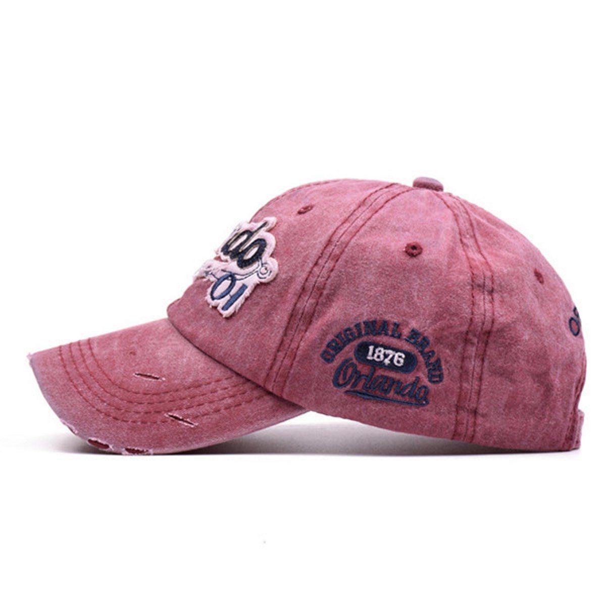 Sporty Baseball Cap Orlando Original Vintage Style Used Washed Look Retro Baseballcap