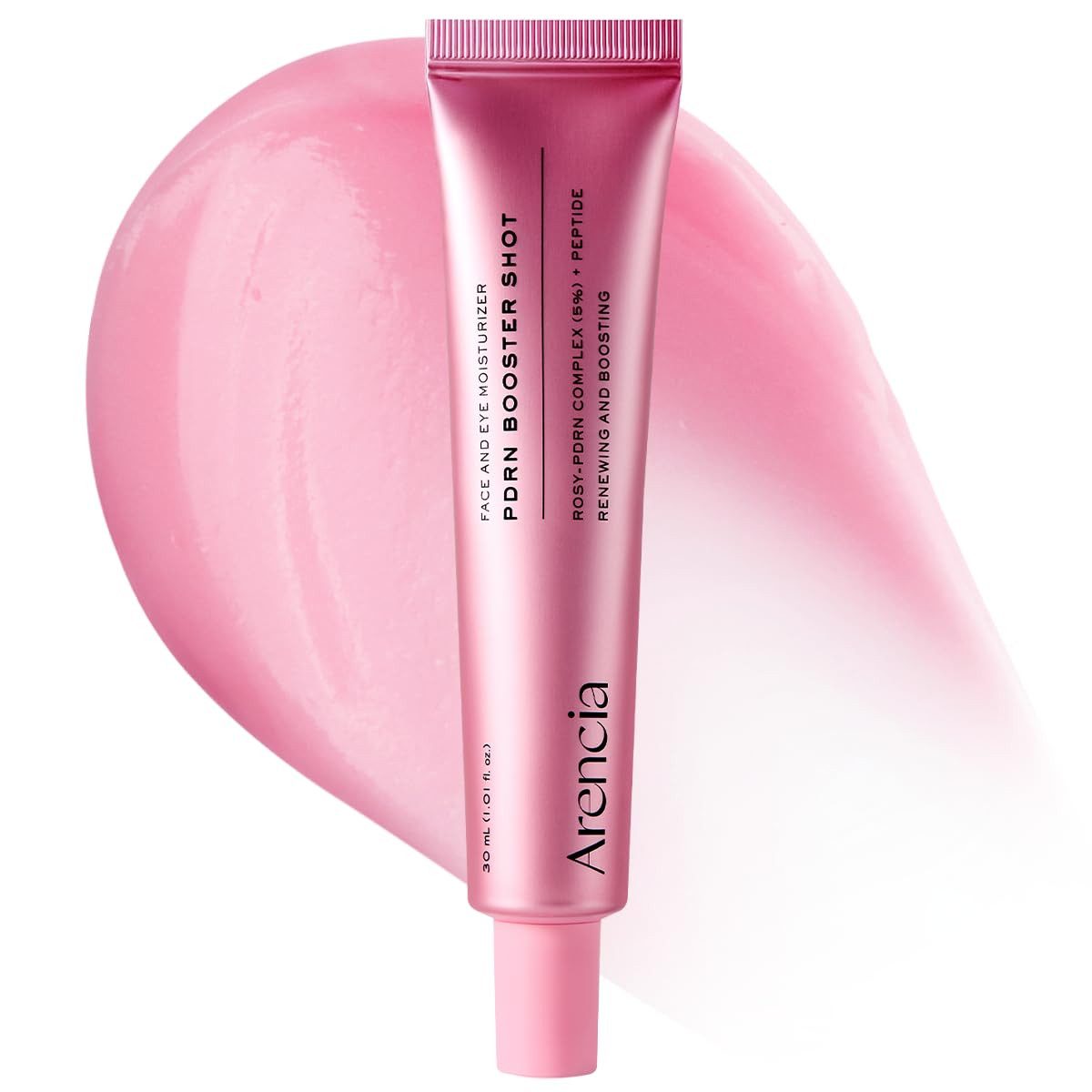 Arencia Gesichtsserum Arencia PDRN Booster Shot 30 ml, Gesichtsserum mit Niacinamide für die tägliche Gesichtspflege, mit Sodium DNA, Niacinamide, Panthenol und Peptiden