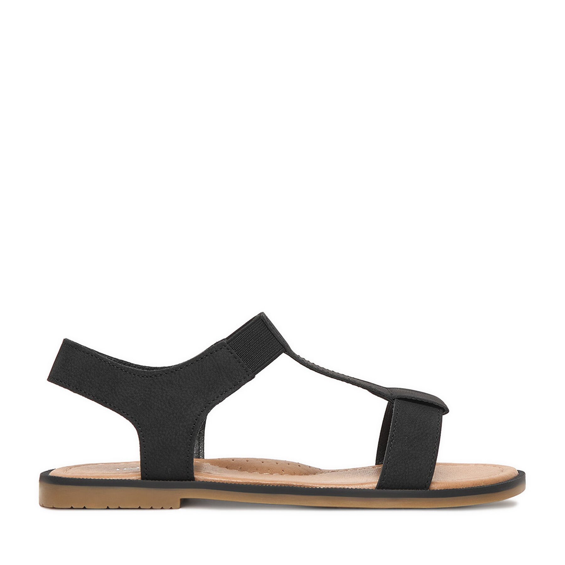 DeeZee Deezee Damen-Sandalen Schwarz Sandale