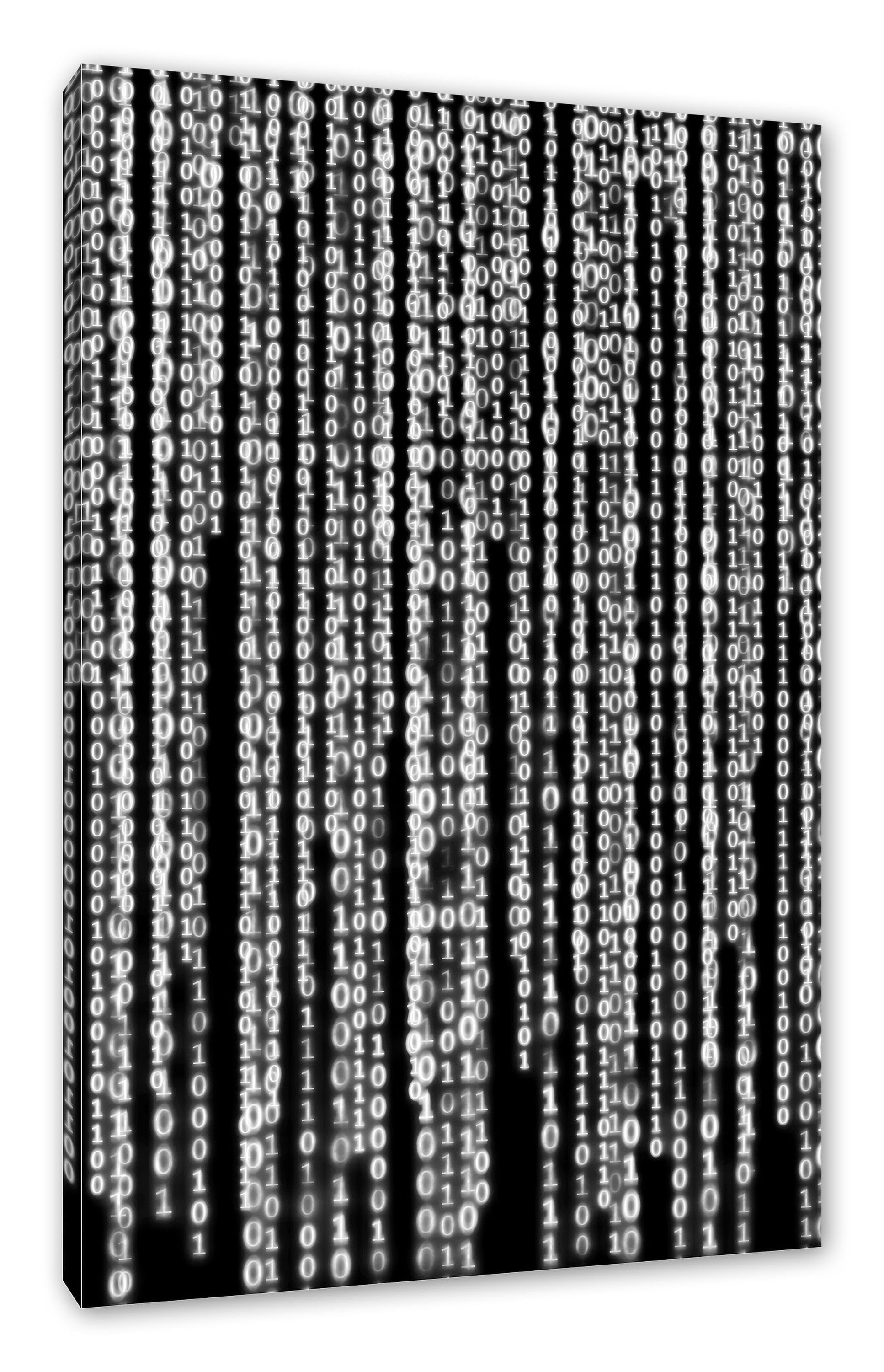 Pixxprint Leinwandbild Matrix, Matrix (1 St), Leinwandbild fertig bespannt, inkl. Zackenaufhänger