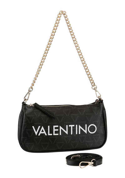 VALENTINO BAGS Mini Bag LIUTO, mit auffäligem Label-Druck und trendigem Kettenhenkel