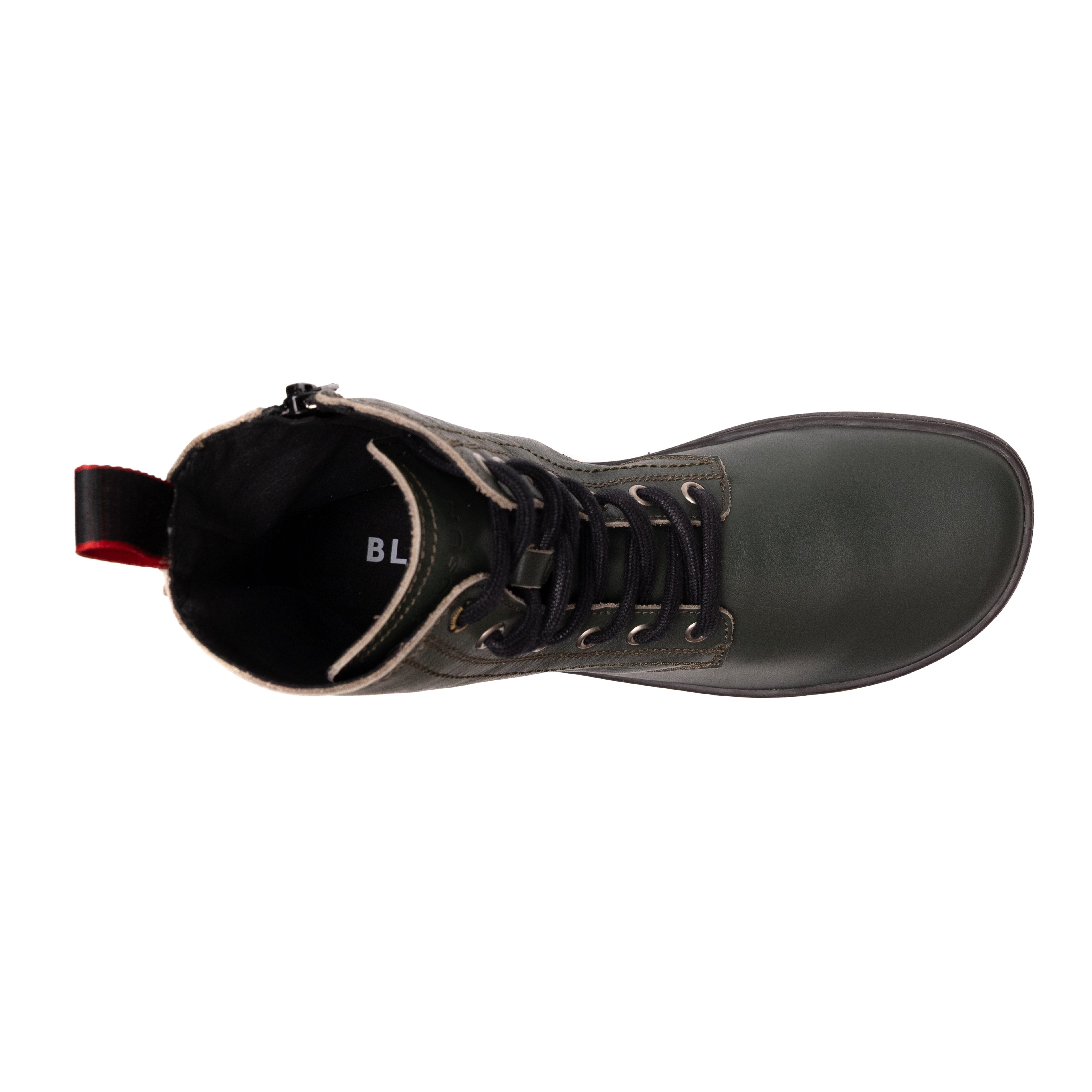 BLUSUN BLSN-040W green Barfußschuh (1 Paar, flexible Barfußsohle) Leder – Bild 3 von 5