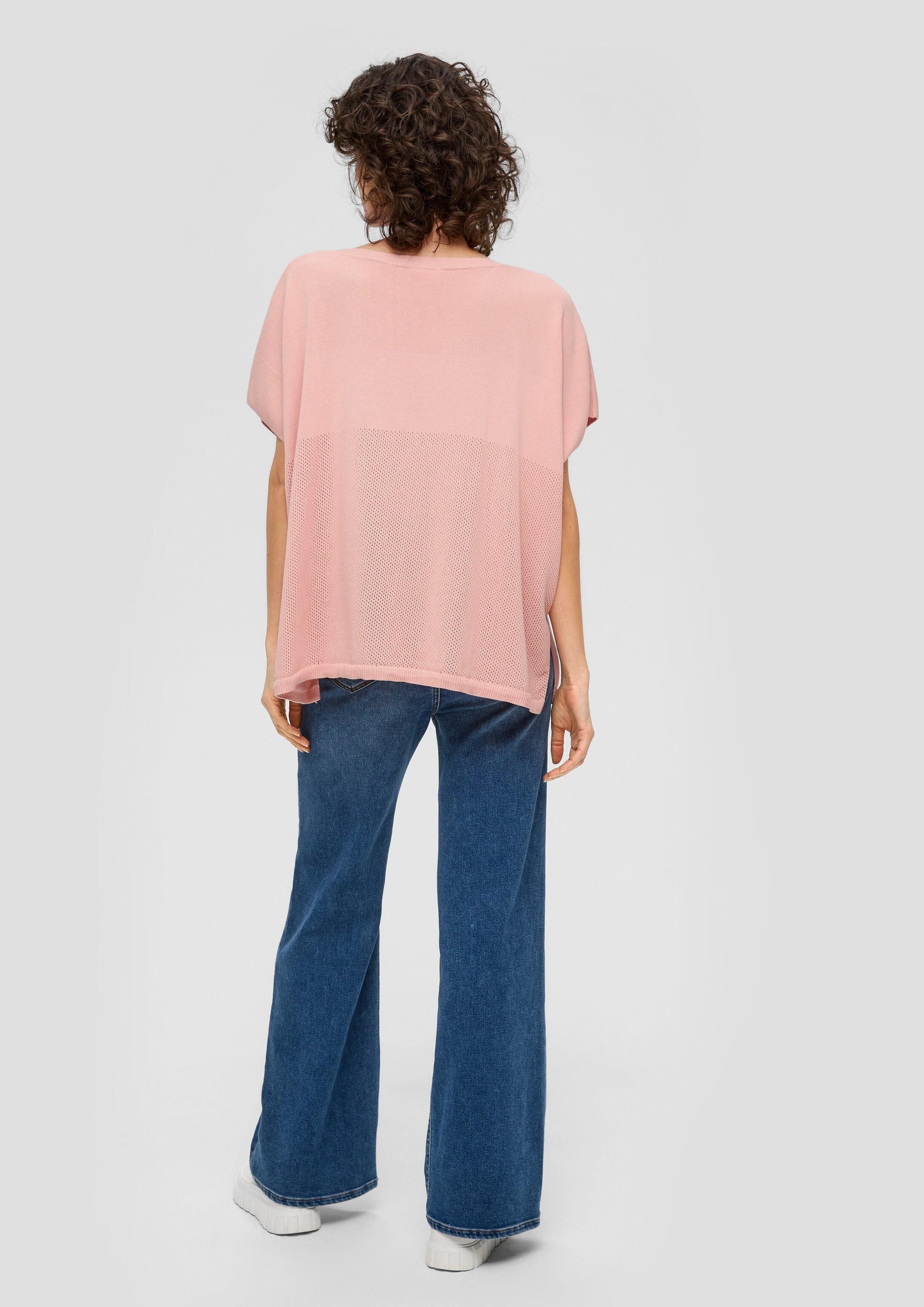 s.Oliver Poncho Indoor-Poncho Poncho aus Viskosemix
