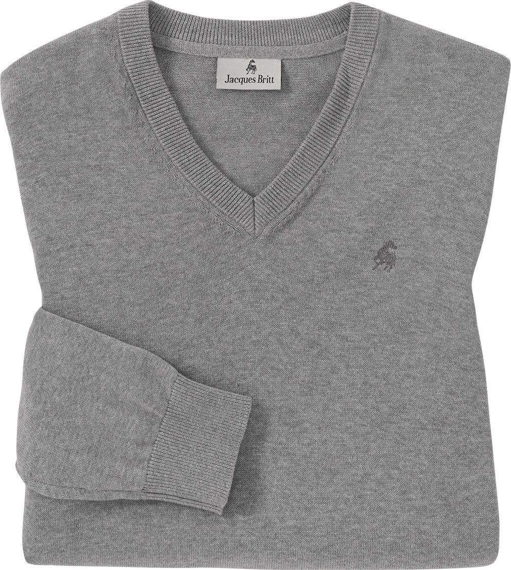 V-Ausschnitt-Pullover