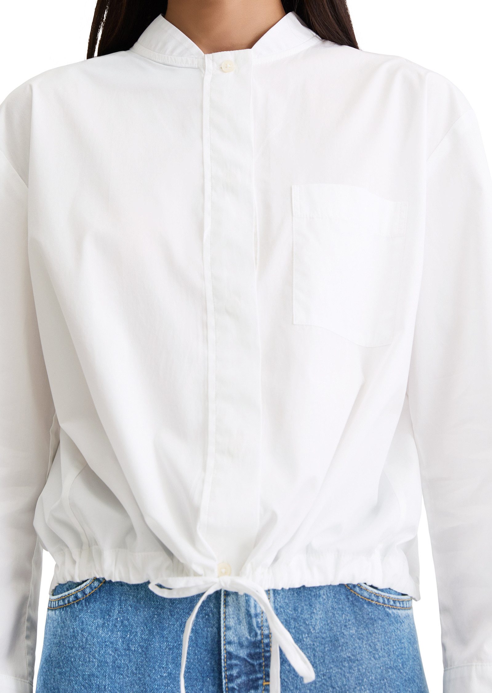 Marc O'Polo Langarmbluse im Blouson-Stil