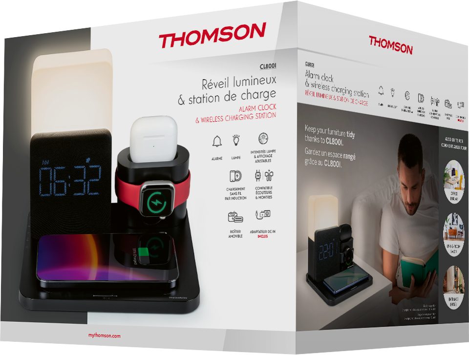 Thomson Smartphone-Dockingstation Thomson 4-in-1 Ladestation CL800I