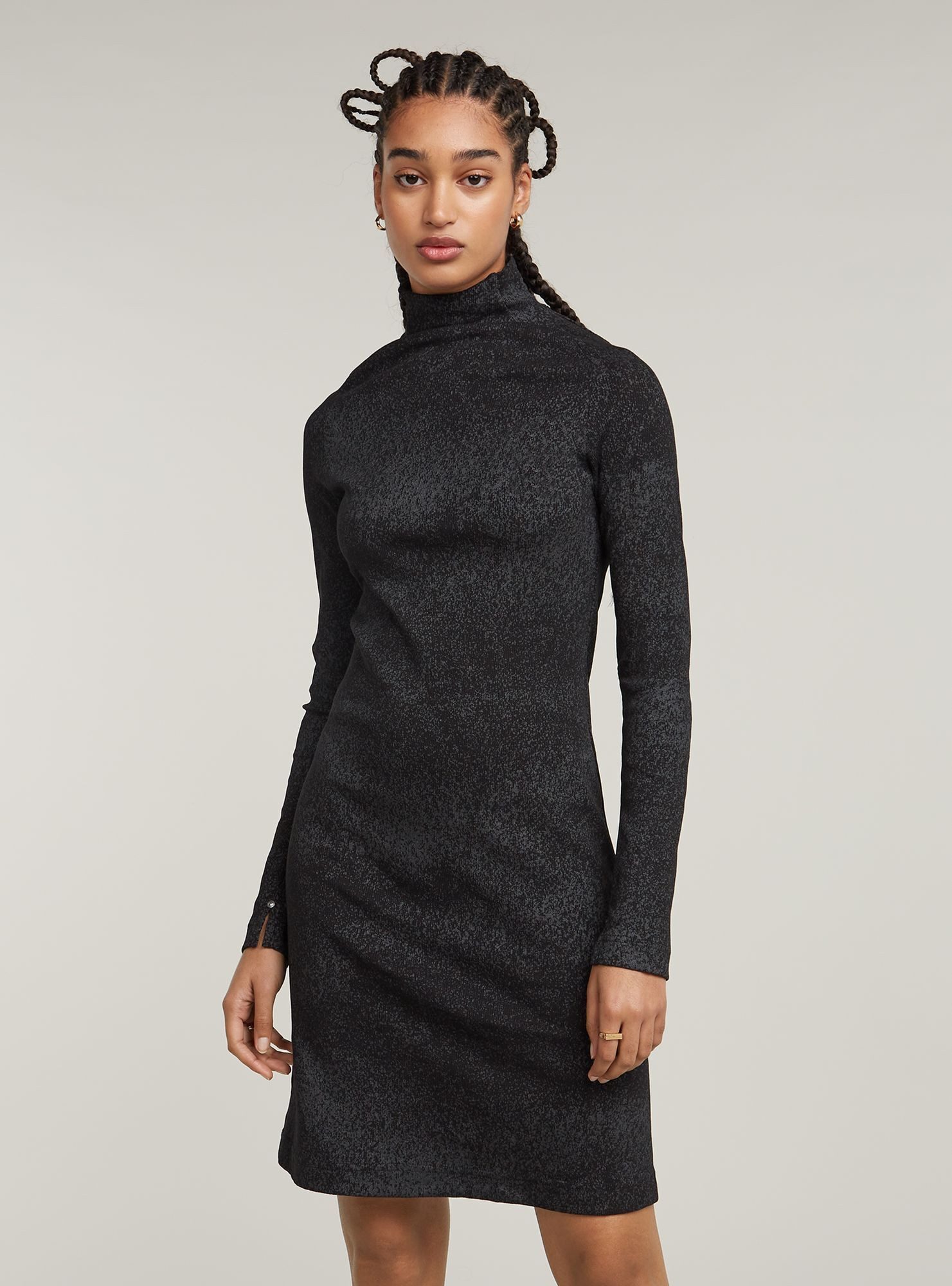 G-STAR Bodykleid Coated Rib Dress